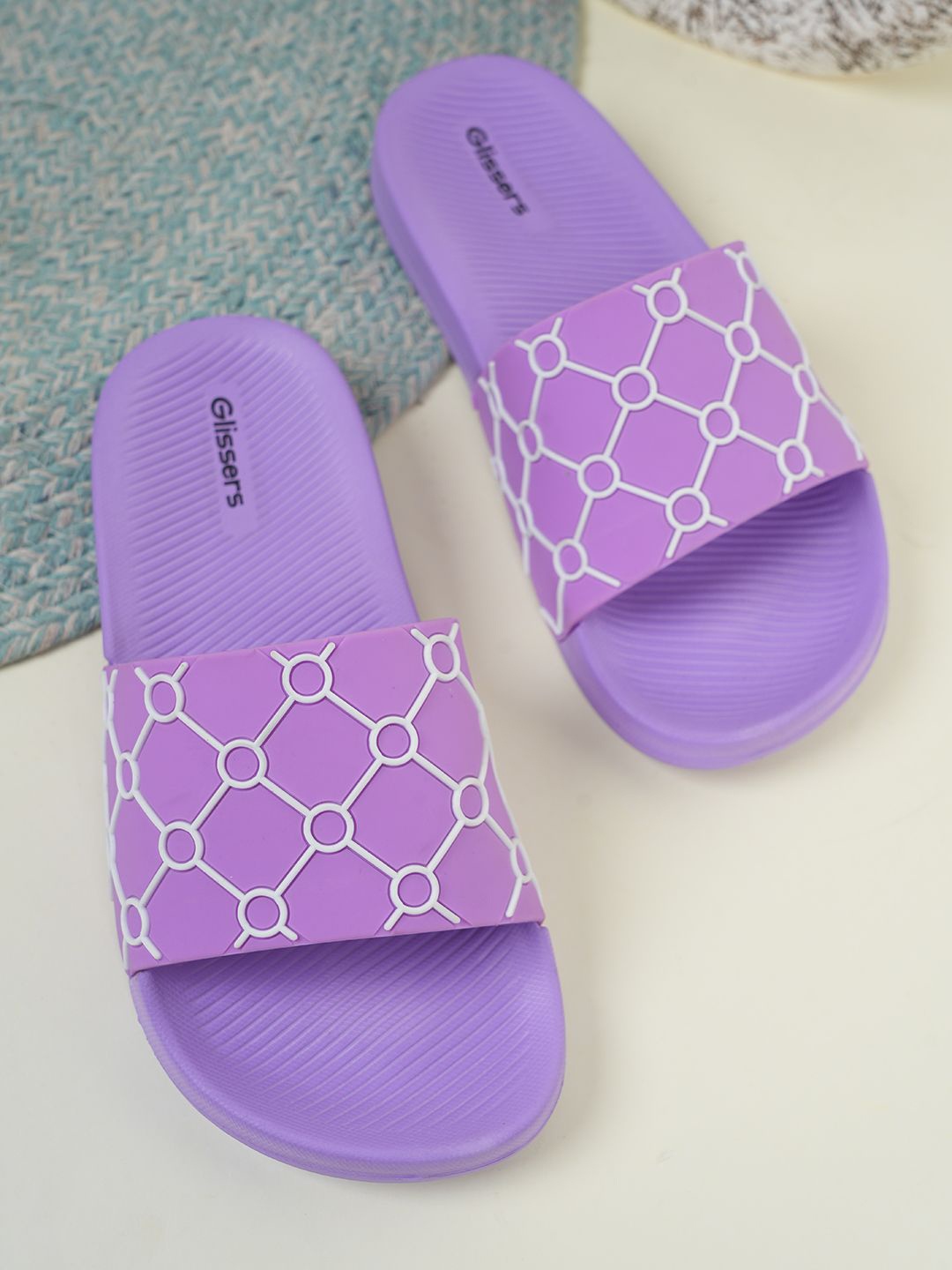 

GLISSERS Women Sliders, Lavender