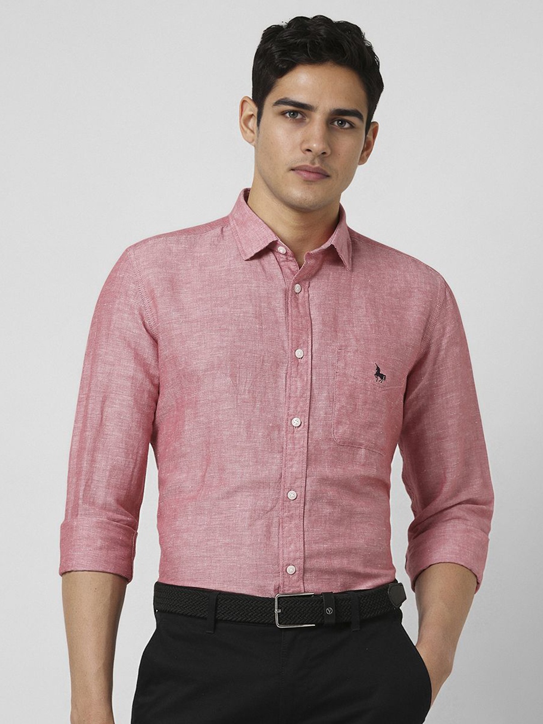 

Van Heusen Sport Men Slim Fit Opaque Casual Shirt, Pink