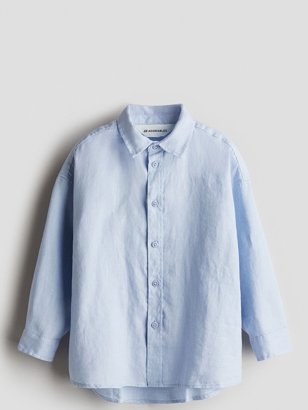 

H&M Linen Shirt, Blue