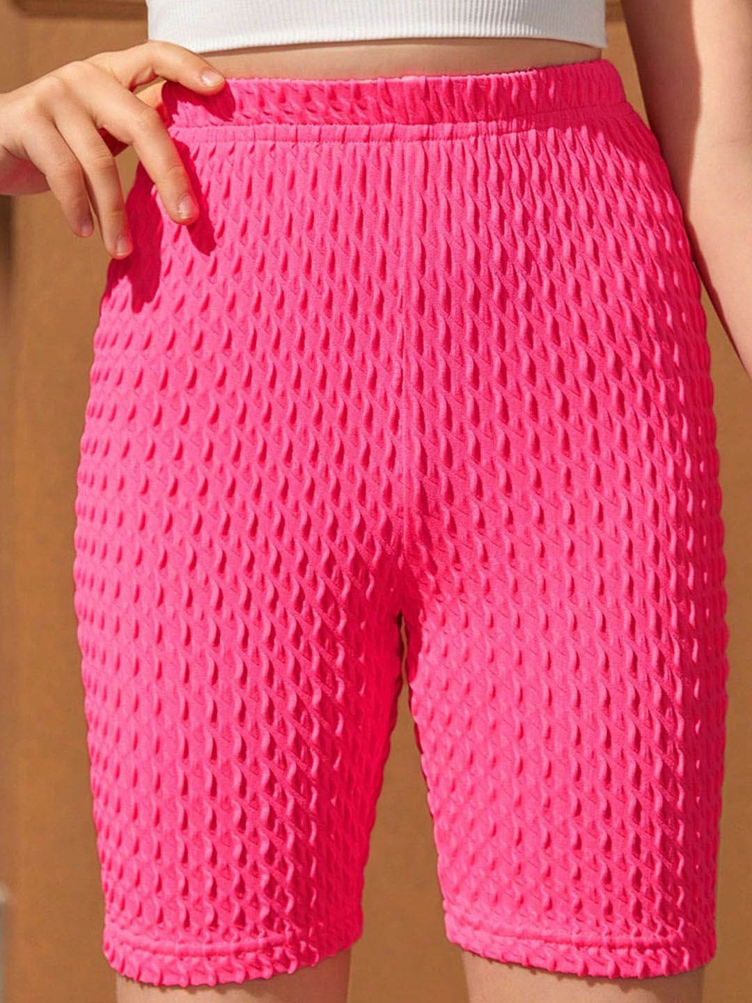 

INCLUD Girls Shorts, Fuchsia