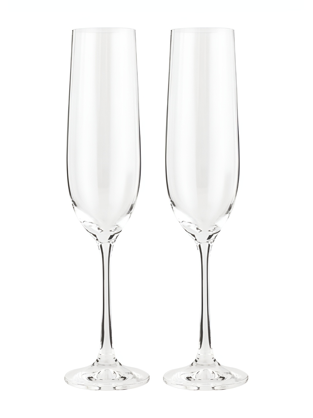 

Troveas QUINTESSENTIAL CHAMPAGNE GLASS - CRAFTED IN EUROPE - SET OF 2, 190 ML, Transparent