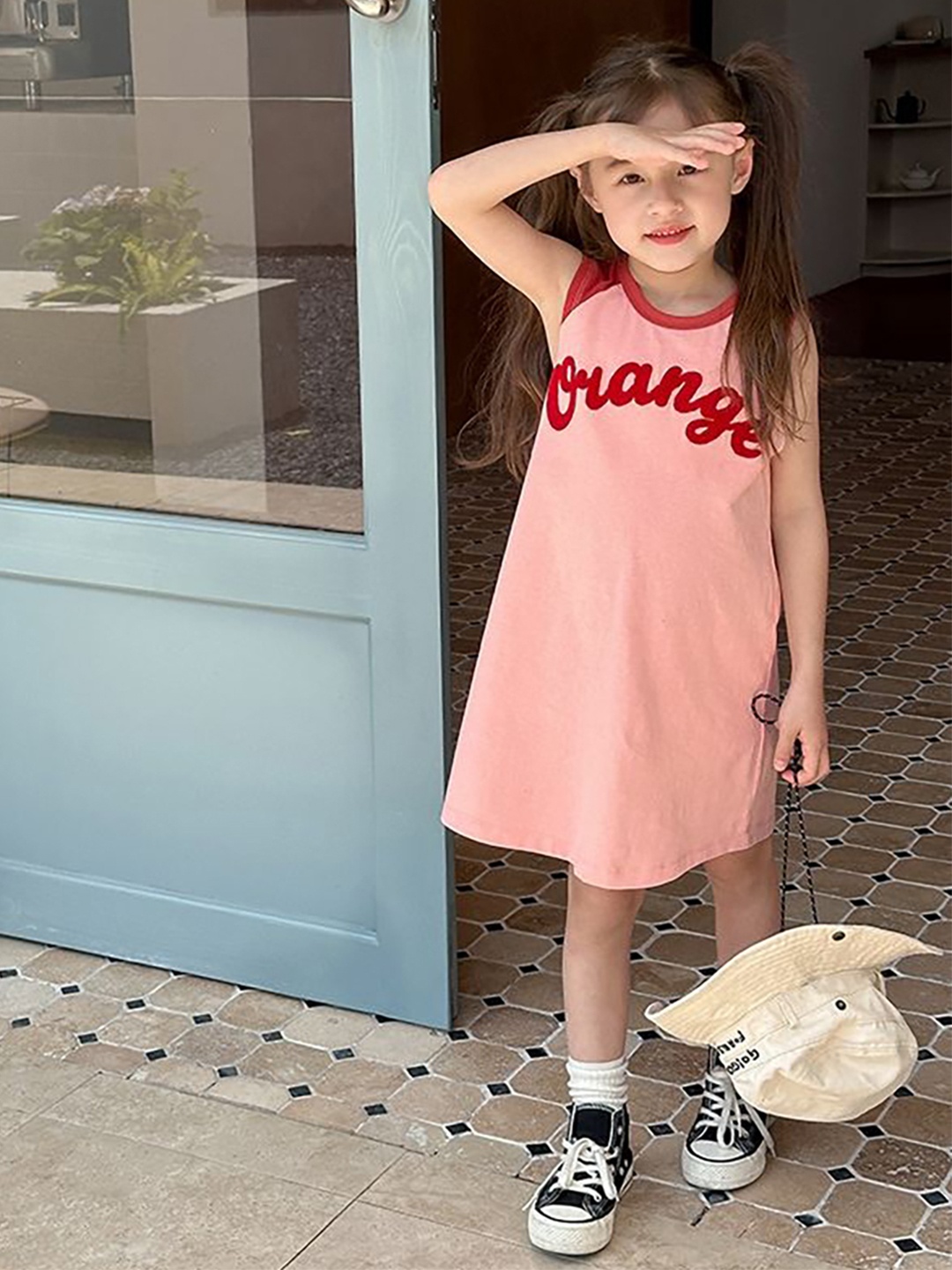 

LULU & SKY A-Line Dress, Pink