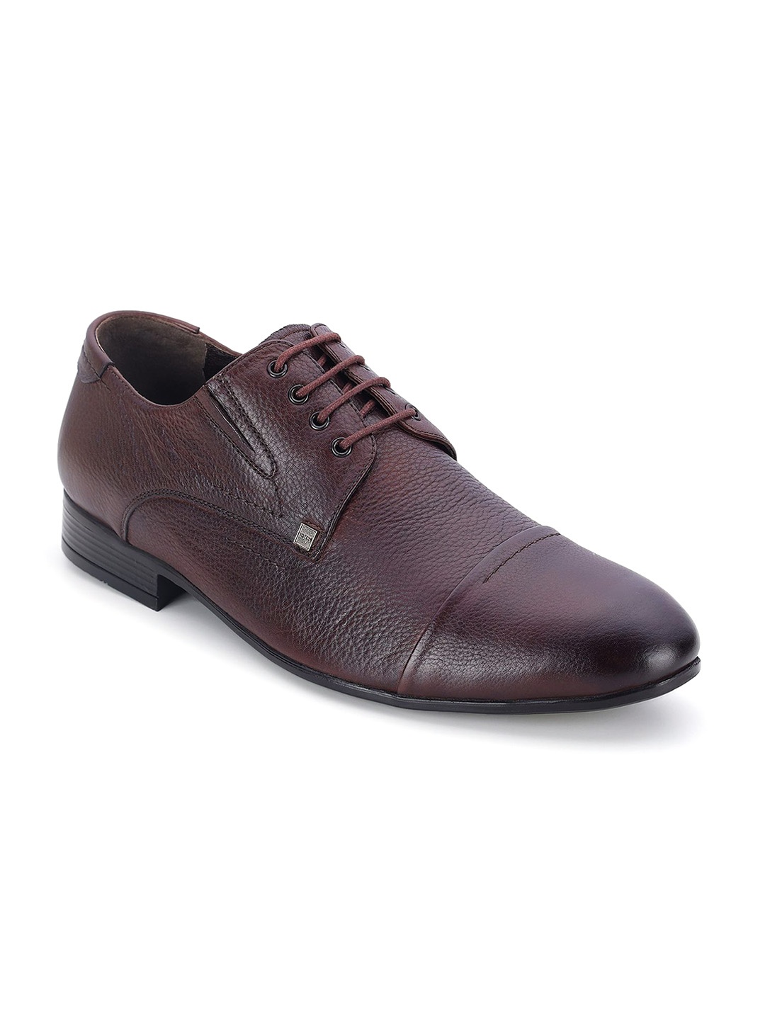 

Egle Men Leather Formal Derbys, Brown