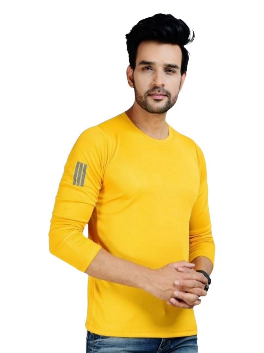 

FICKA Men T-shirt, Mustard