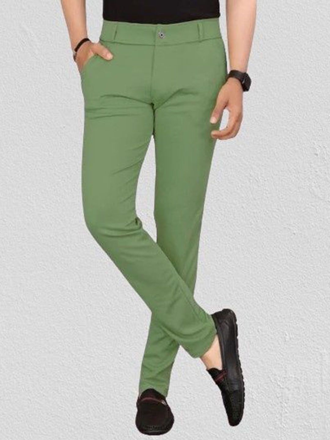 

ISUEL FAB Men Original Trousers, Lime green