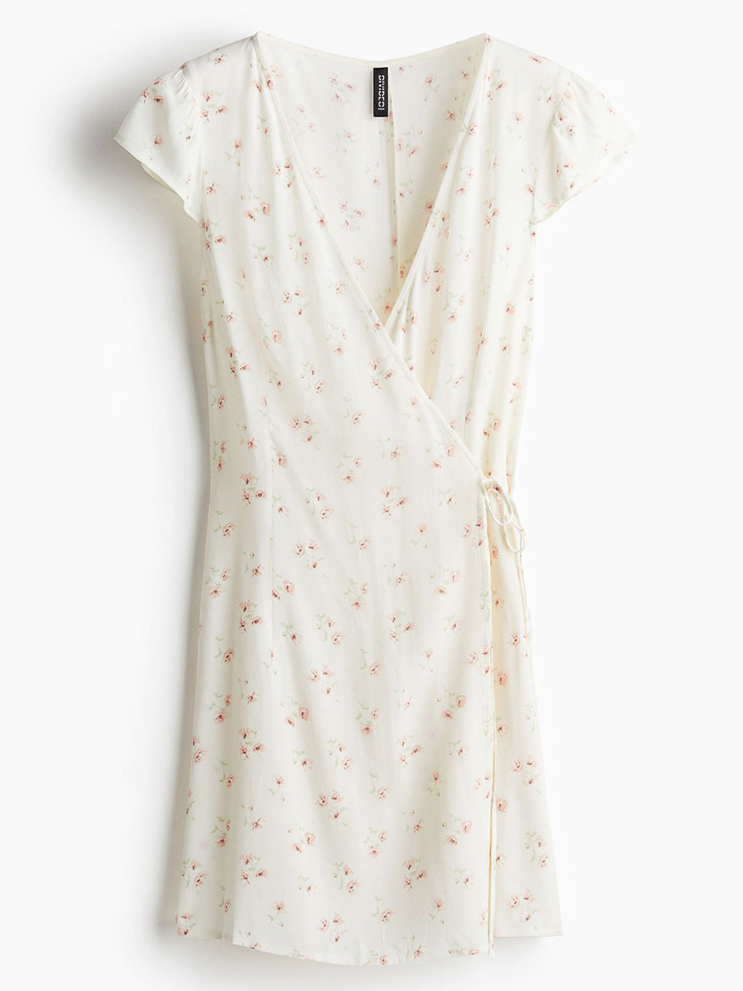 

H&M Crepe Wrap Dress, White