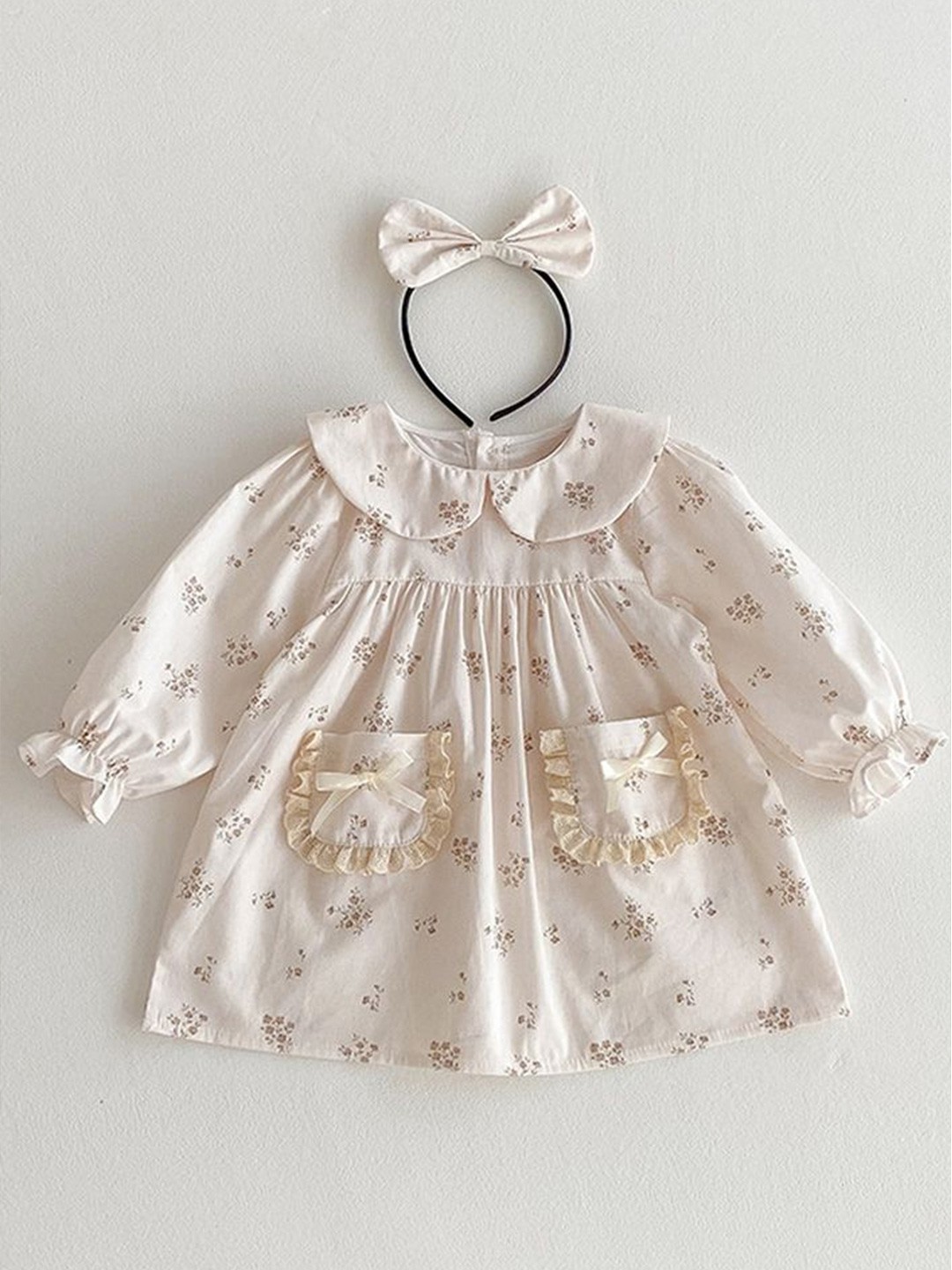 

LULU & SKY Print A-Line Dress, White