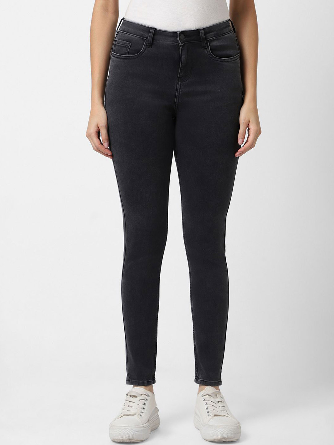 

Van Heusen Woman Women Skinny Fit Jeans, Black
