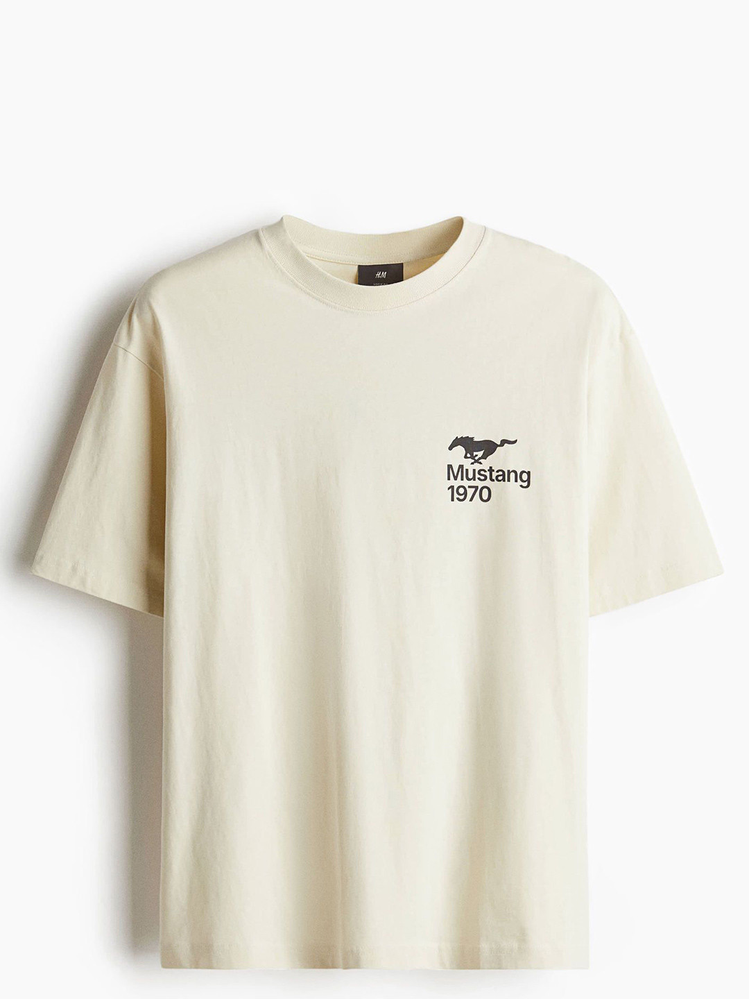 

H&M Relaxed Fit T-shirt, Beige