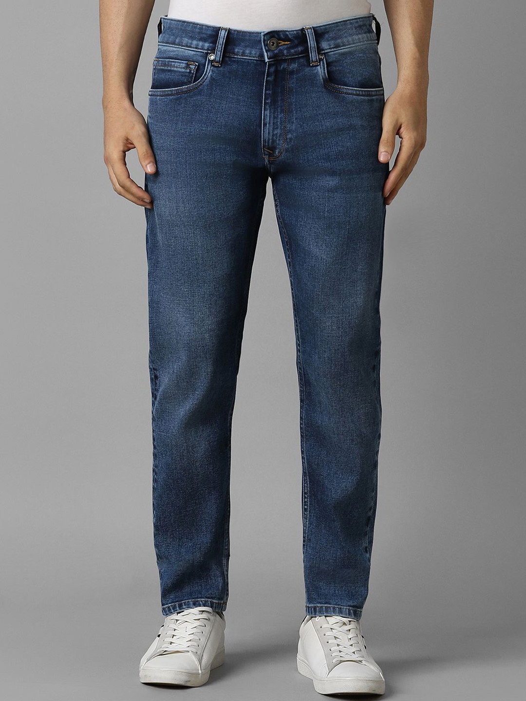 

Louis Philippe Jeans Men Slim Fit Light Fade Jeans, Blue