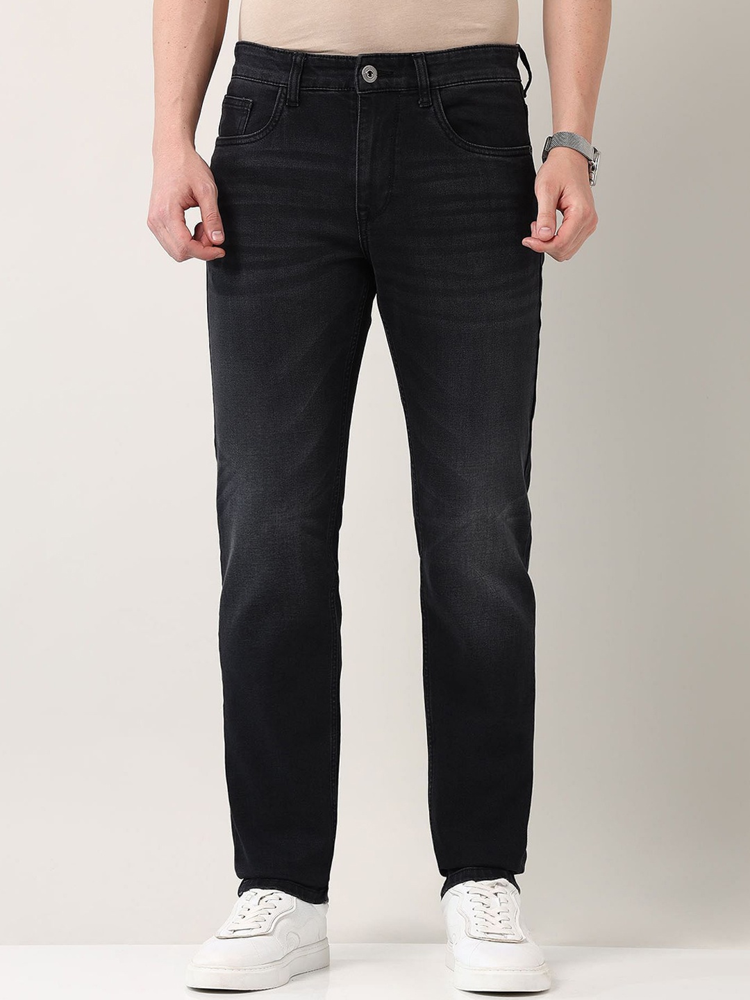 

AD By Arvind Men Slim Fit Jeans, Grey