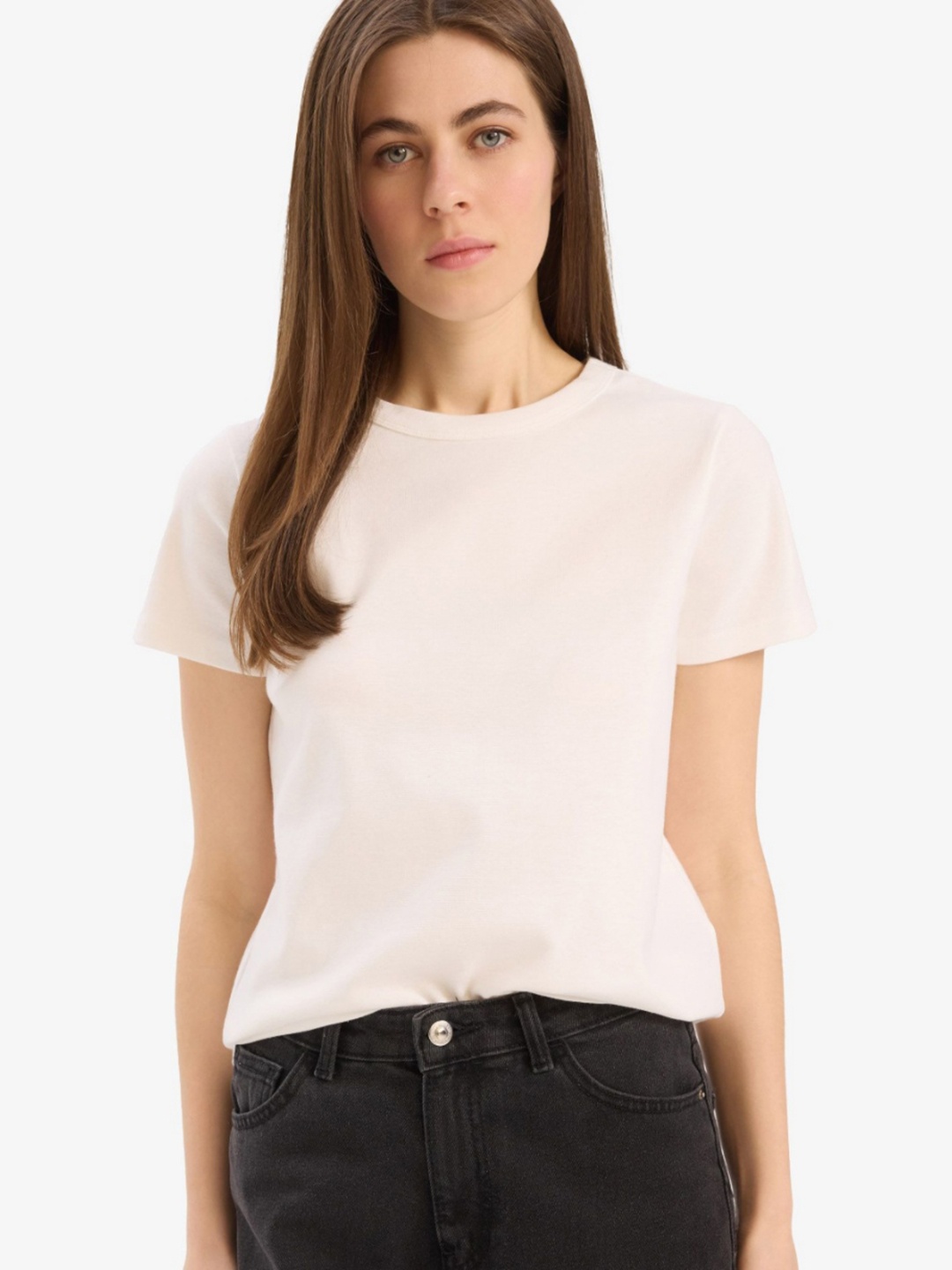 

DeFacto Women Pockets T-shirt, Na