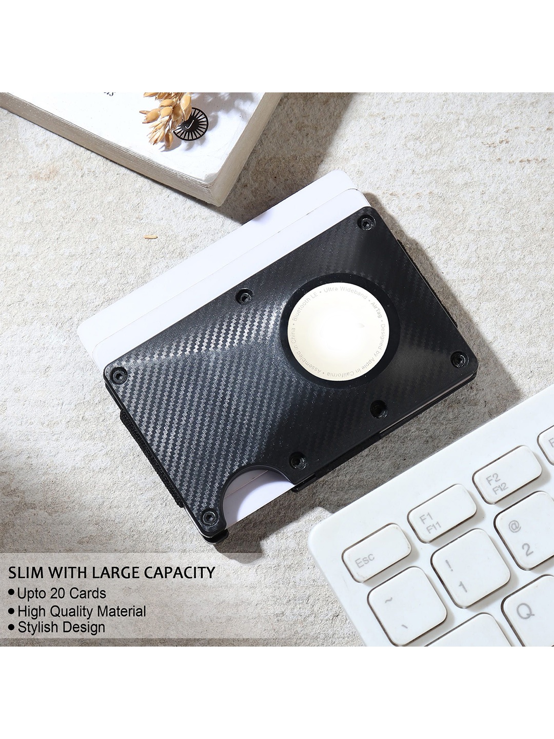 

JND Men Card Holder, Black