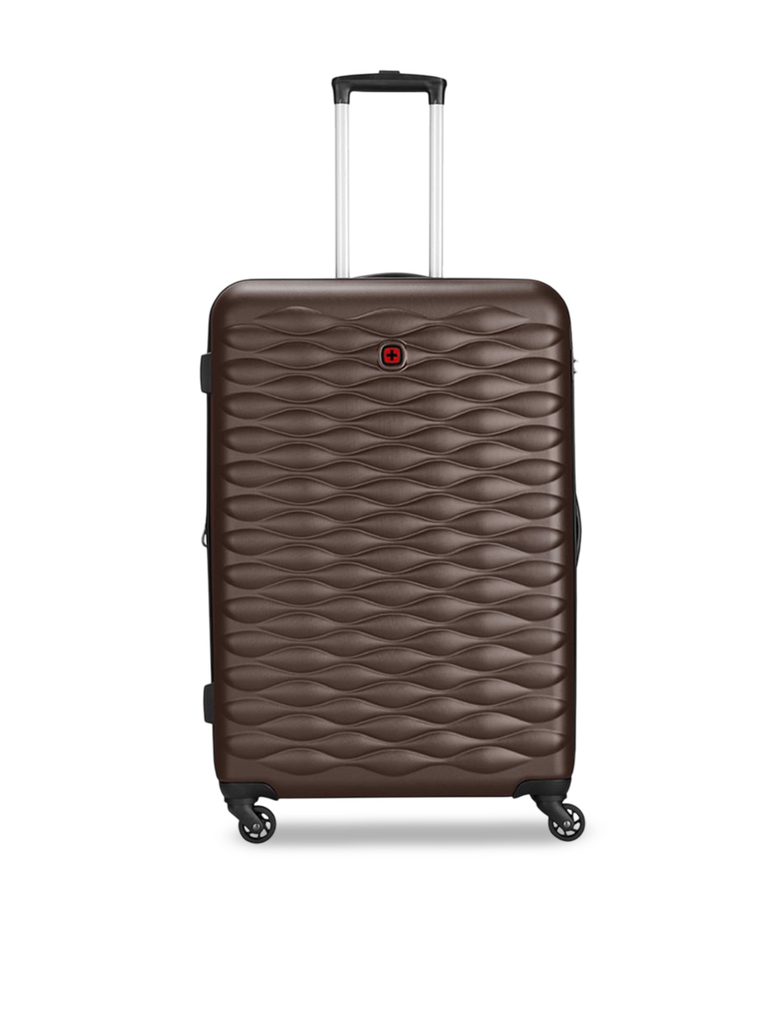 

Wenger In-Flight Textured Hard sided Large Trolly Bag, Brown