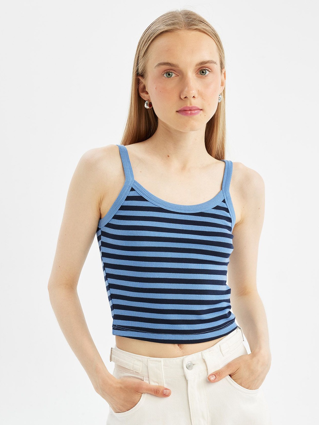 

DeFacto Striped Top, Na