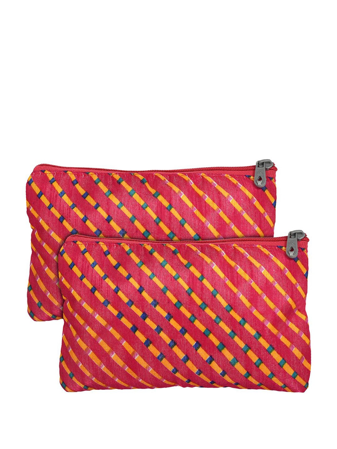 

Kuber Industries Geometric Printed Swagger Tote Bag with Quilted, Pink