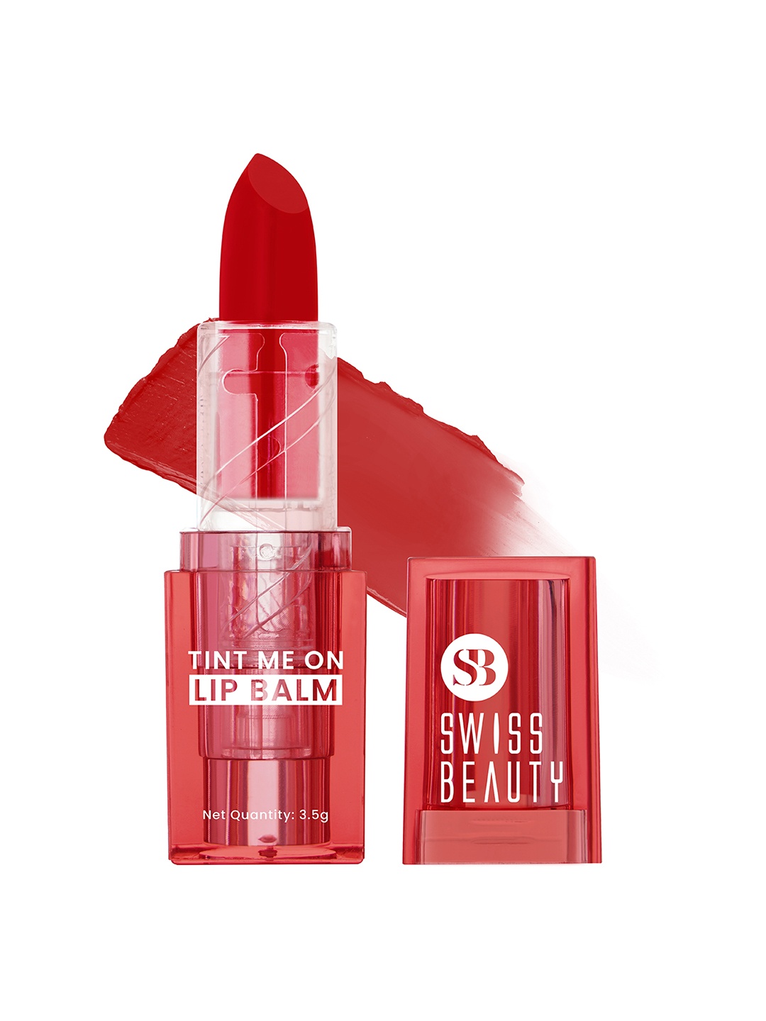 

SWISS BEAUTY Tint Me On Lip Balm with Cocoa Butter 3.5 g - Pink Macaroon, Red