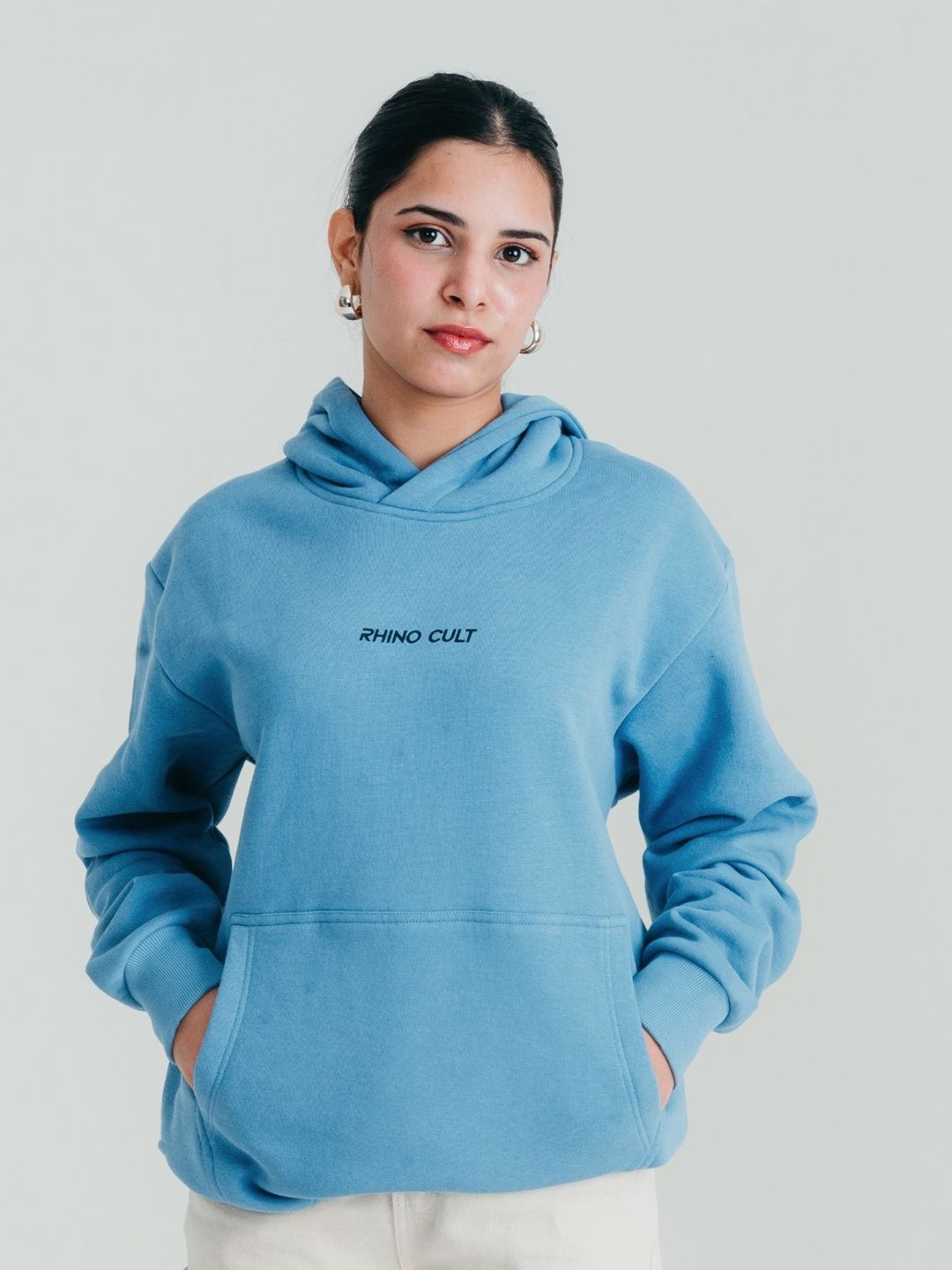 

RHINO CULT Women Sweatshirt, Blue