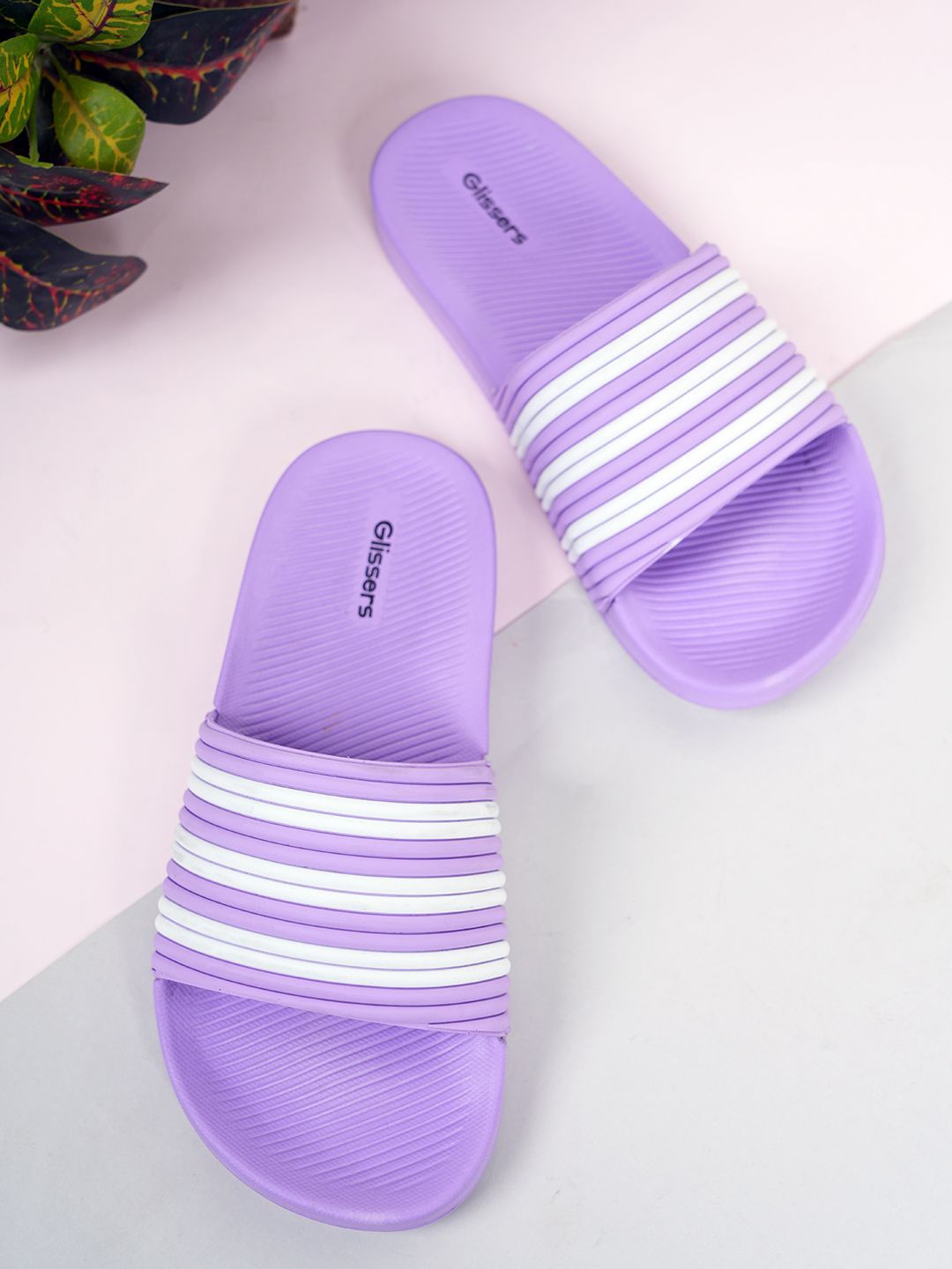 

GLISSERS Women Sliders, Lavender