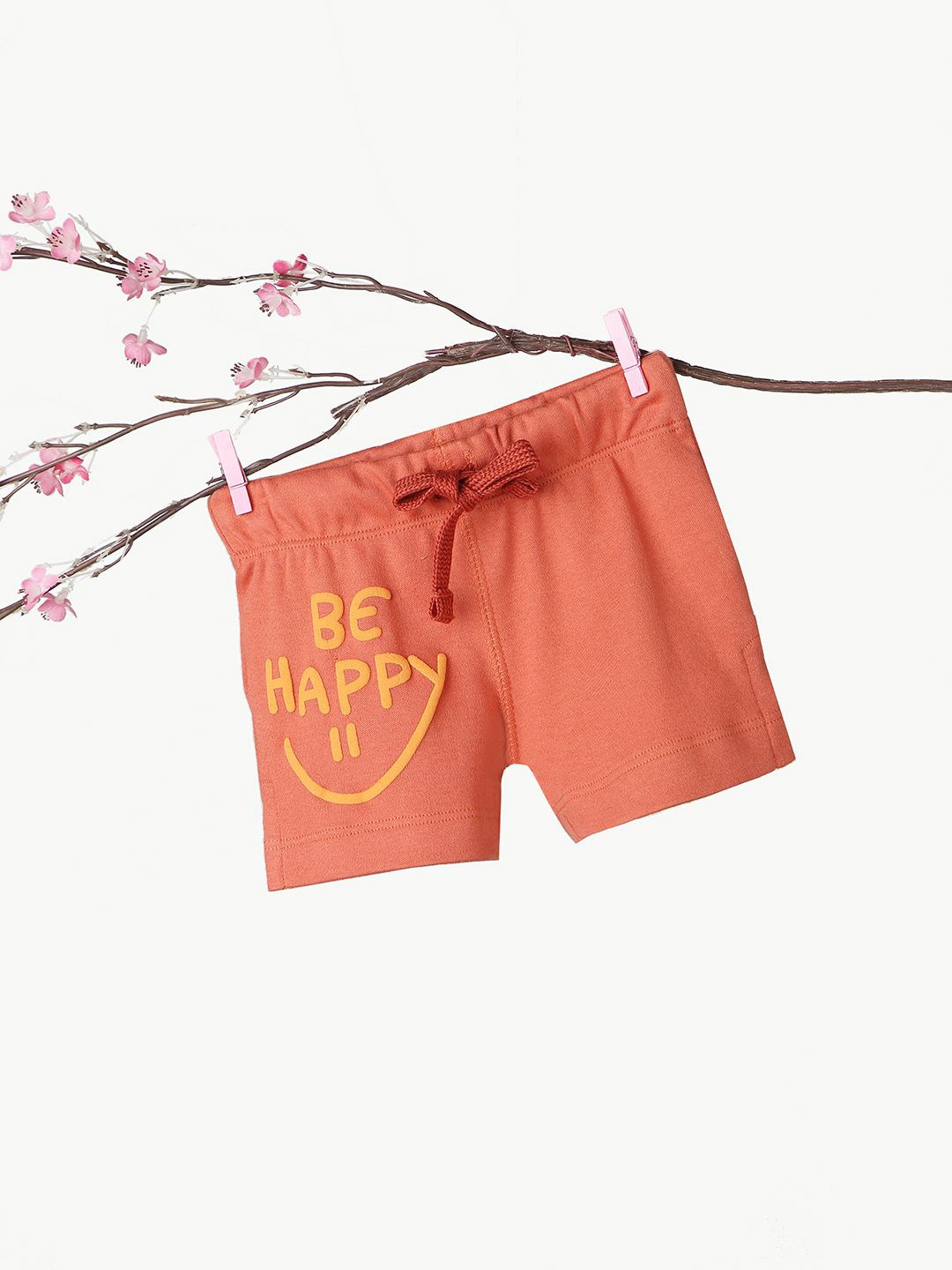 

BONTOTS Boys Printed Running Shorts, Brown