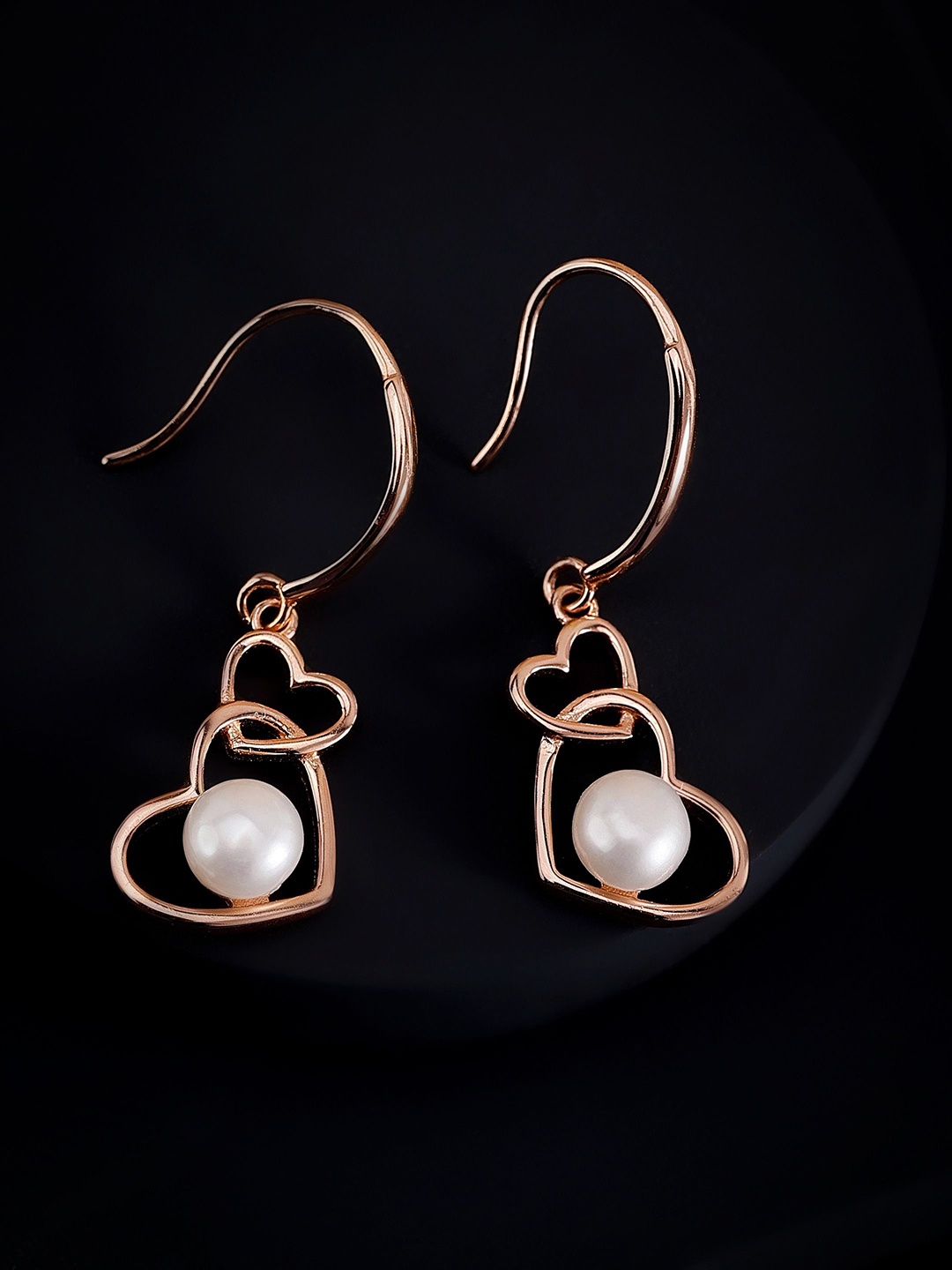 

DIAVO Contemporary Drop Earrings, Copper