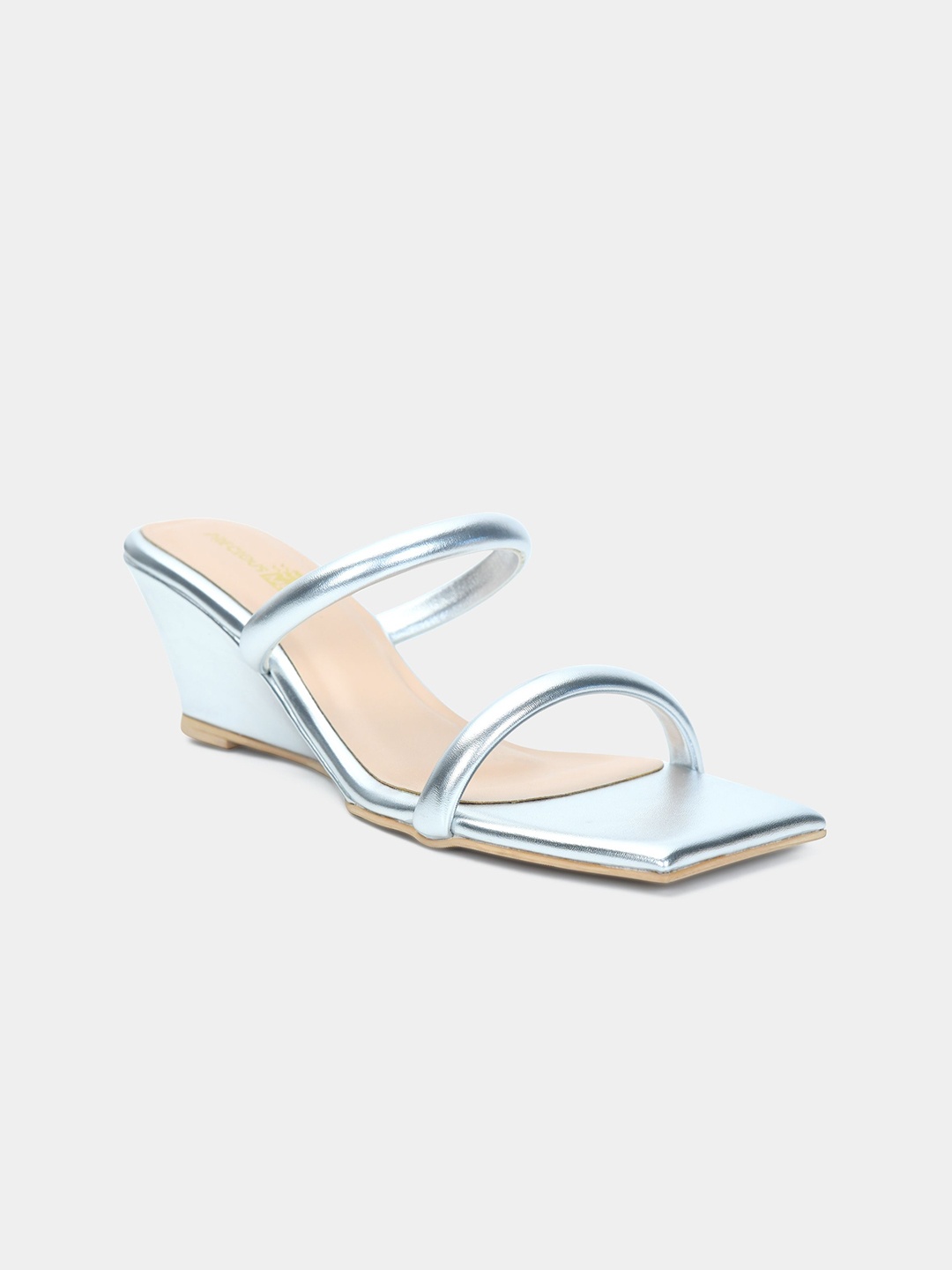 

PreciousME Slim Heeled Sandals, Silver