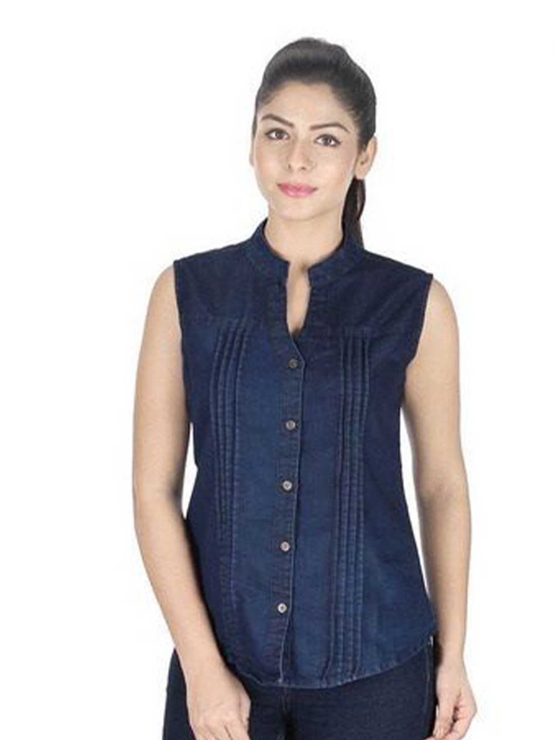 

GIRLS WITH WINGS Women Opaque Casual Shirt, Blue