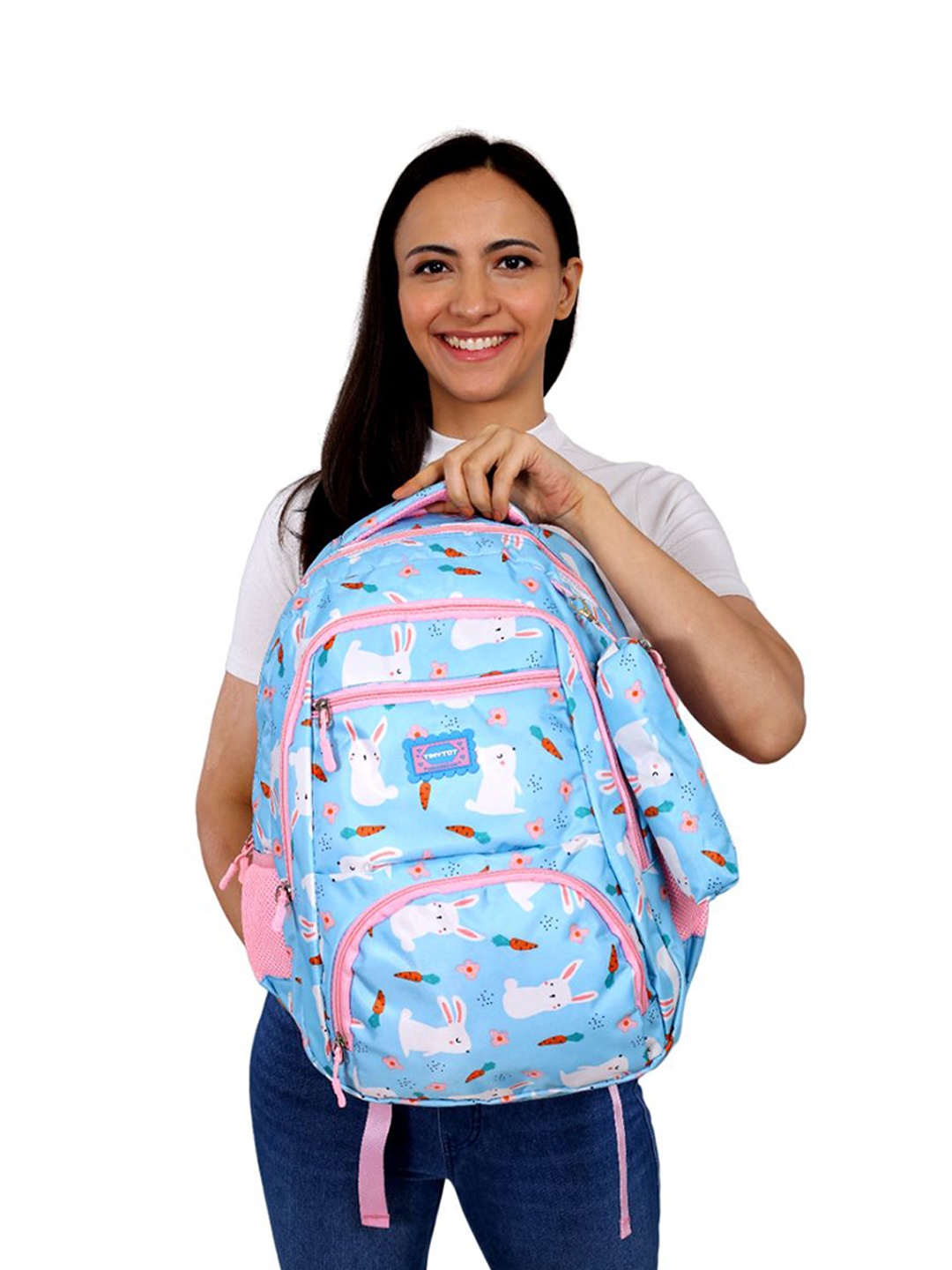 

Tinytot Women Backpack, Turquoise blue