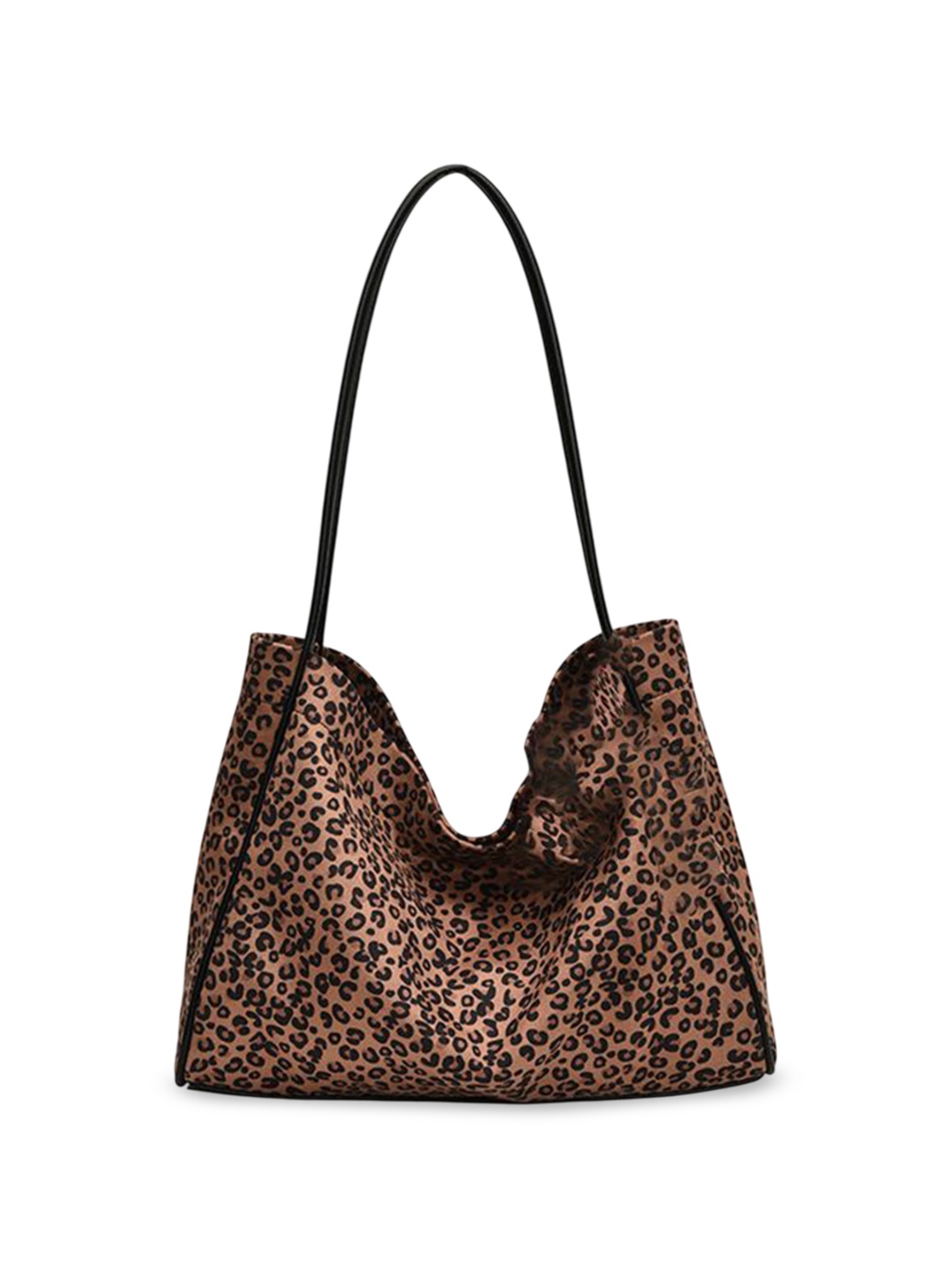 

StyleCast x Revolte Animal Printed PU Hobo Bag, Black