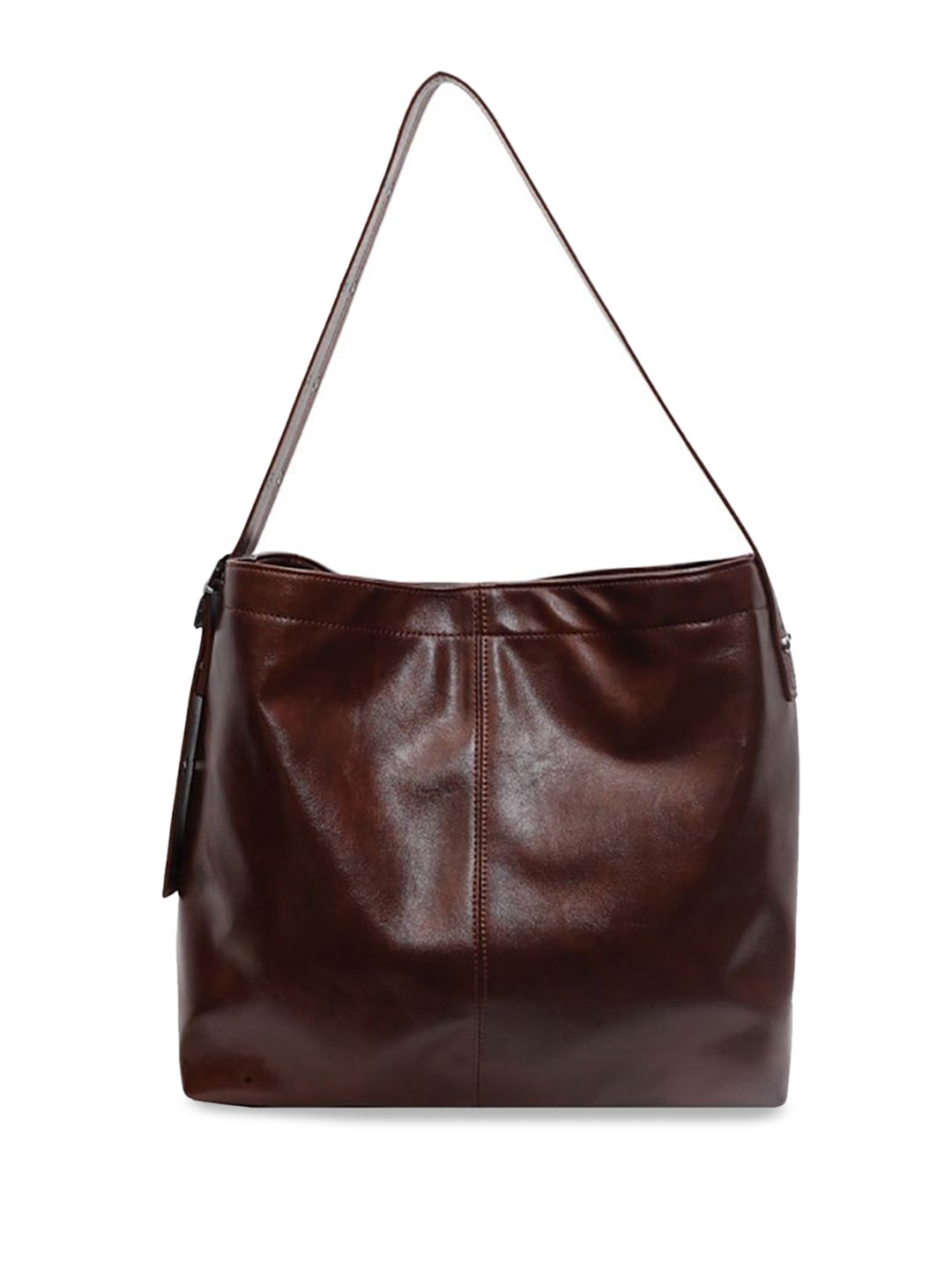 

StyleCast x Revolte PU Bucket Tote Bag, Brown