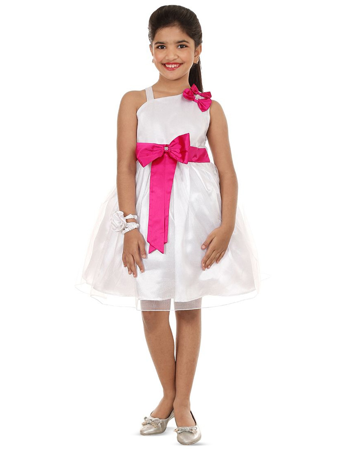 

Wow Princess Net A-Line Dress, White
