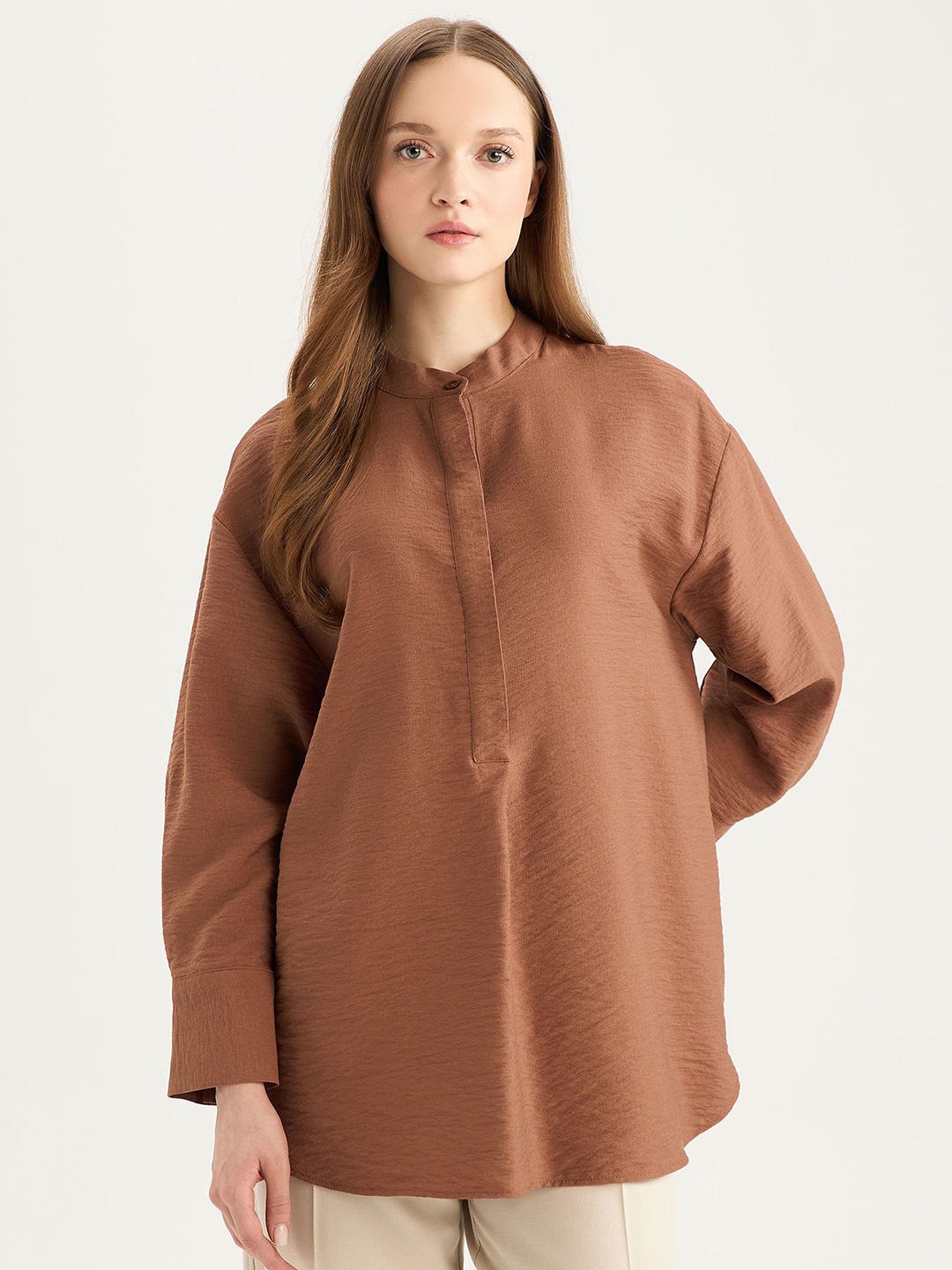 

DeFacto Tunic, Camel brown