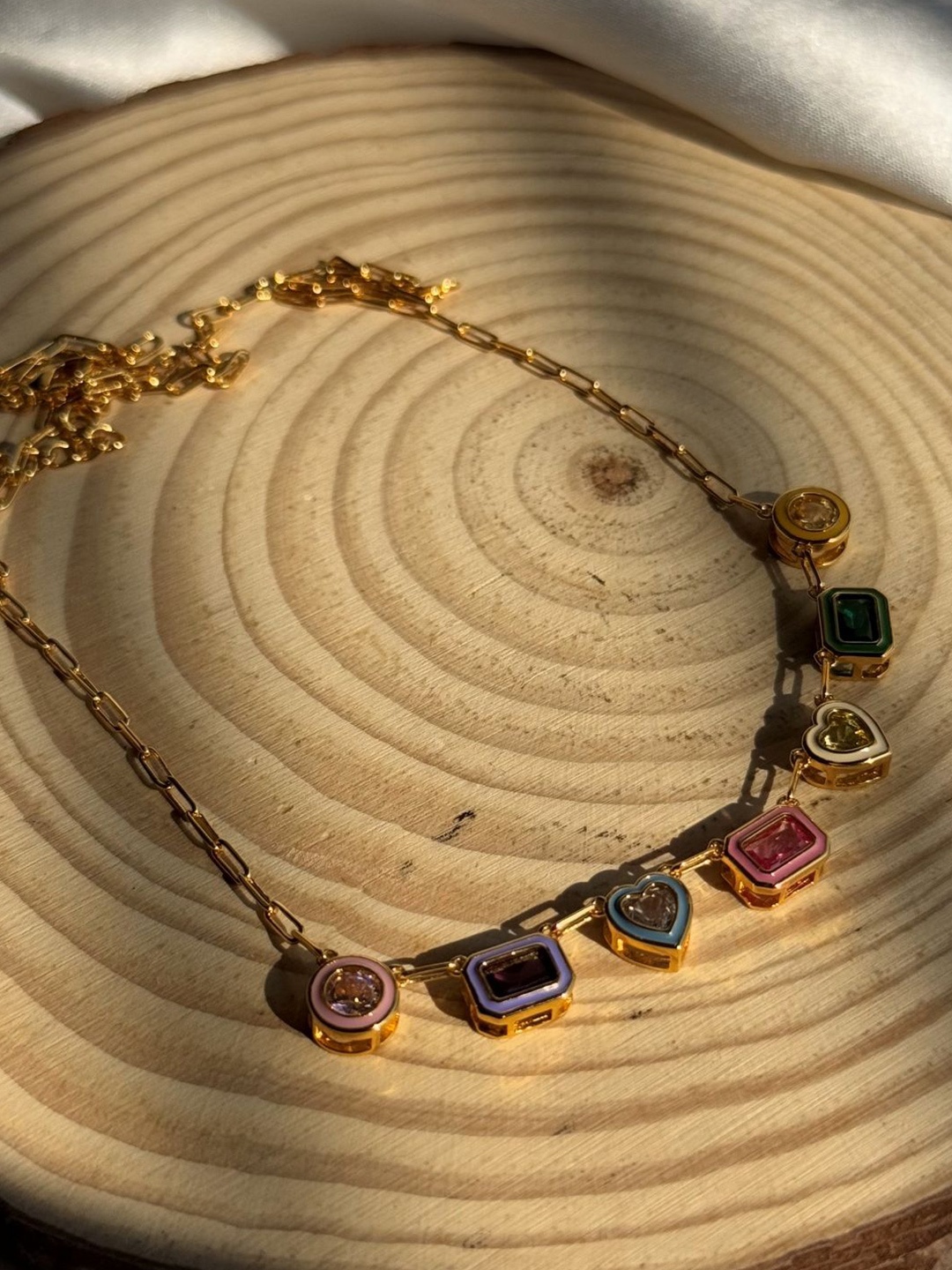 

The Jewellery Tale Brass Gold-Plated Necklace