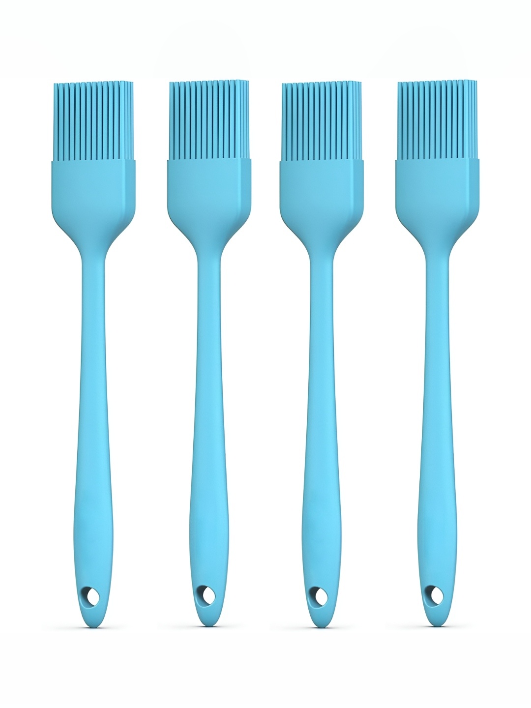 

We3 Set Of 4 Blue Silicon Pastry Brush
