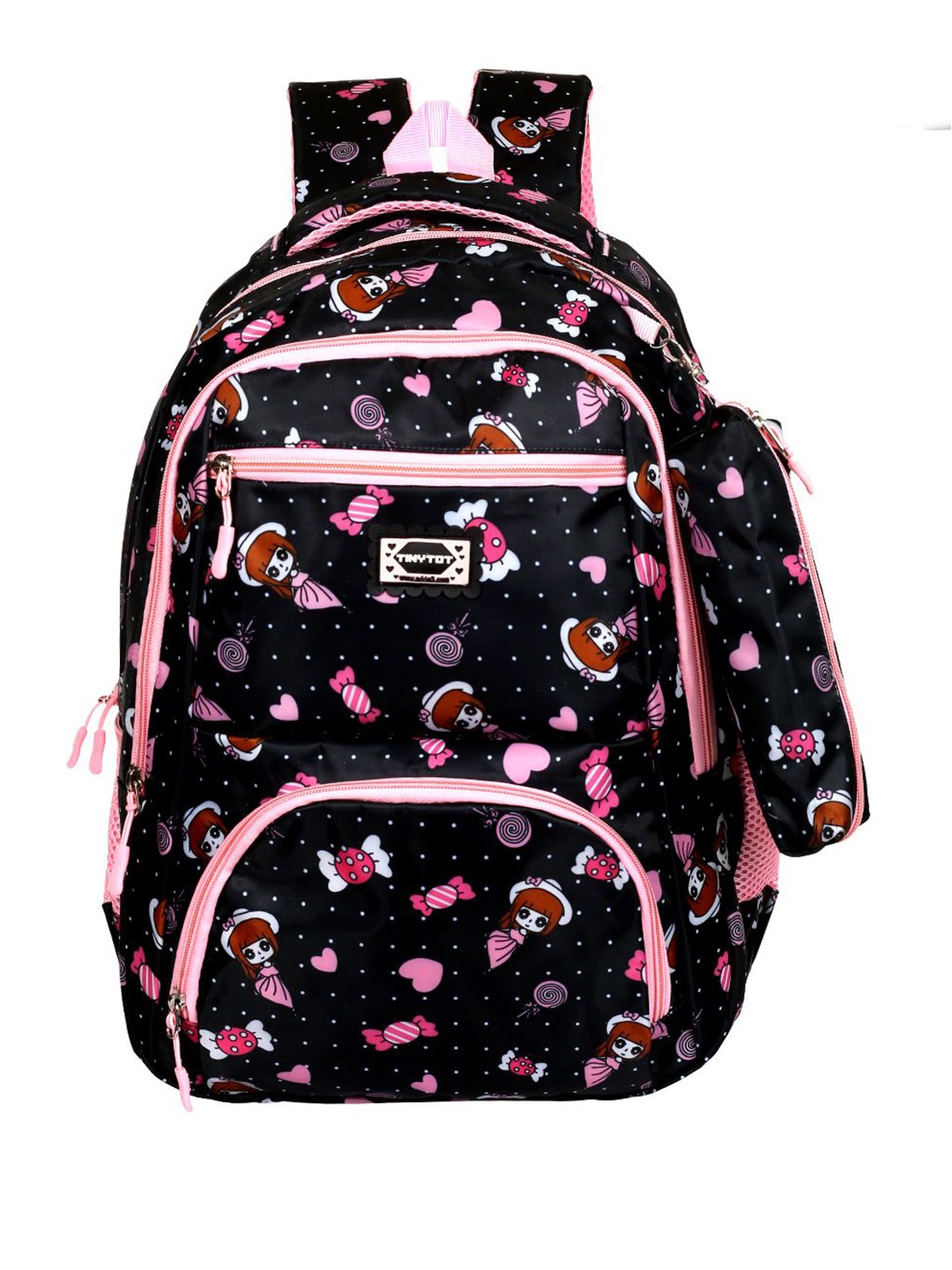 

Tinytot Women Backpack, Black