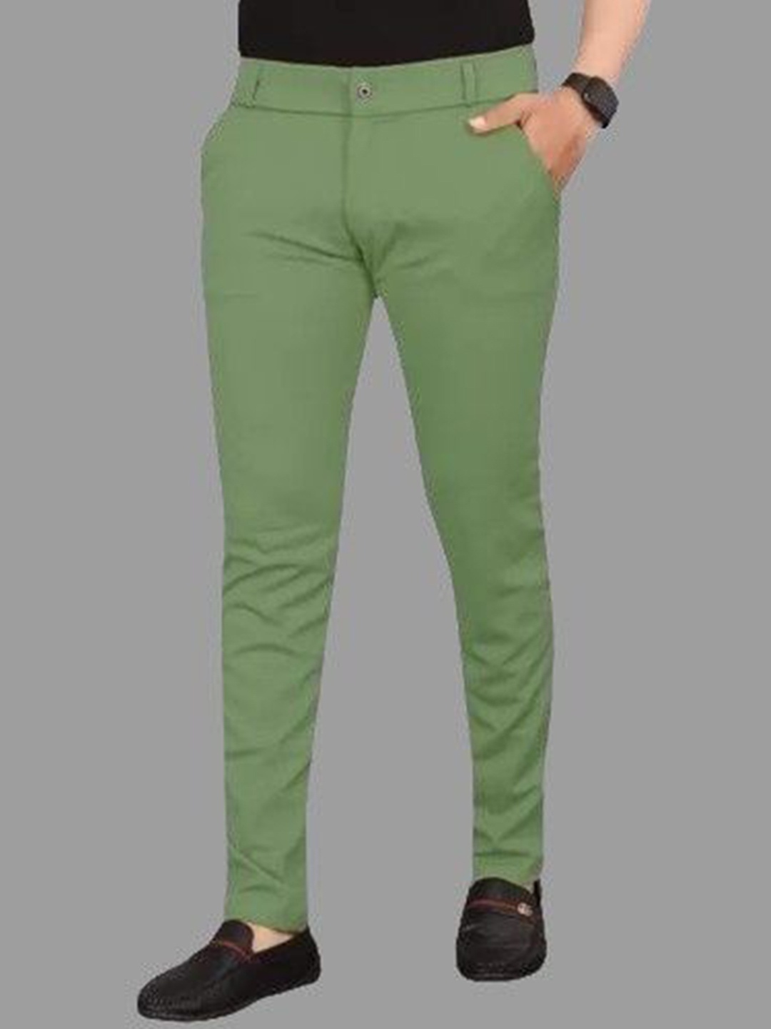 

ISUEL FAB Men Original Trousers, Lime green