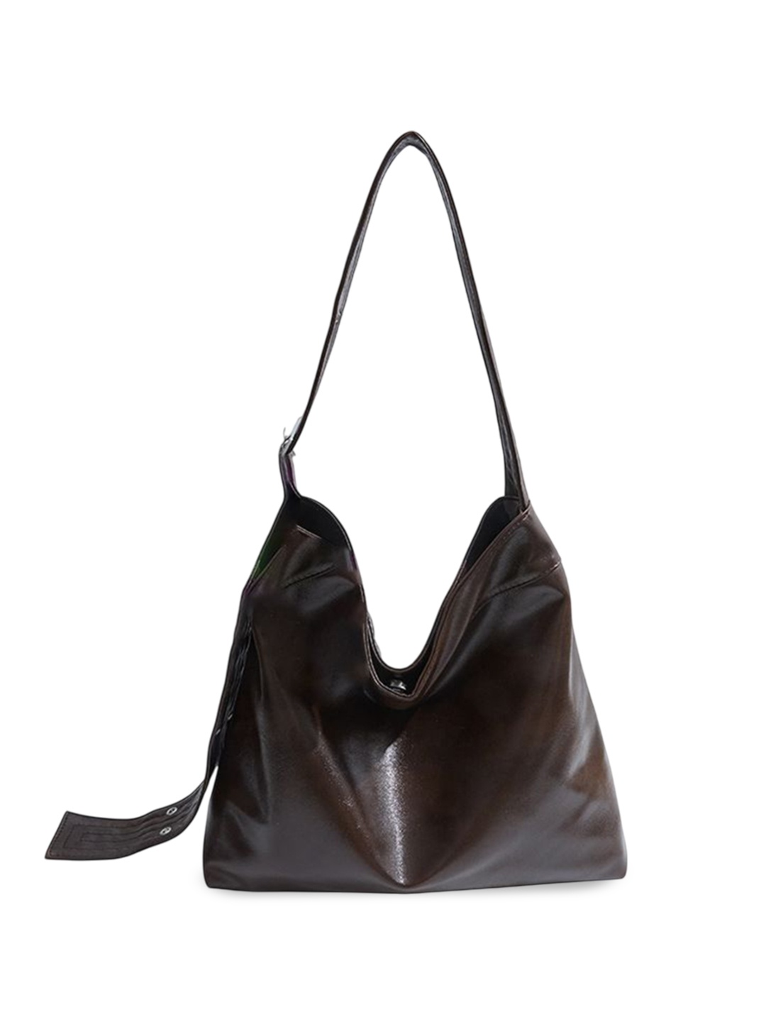 

StyleCast x Revolte PU Bucket Shoulder Bag, Brown