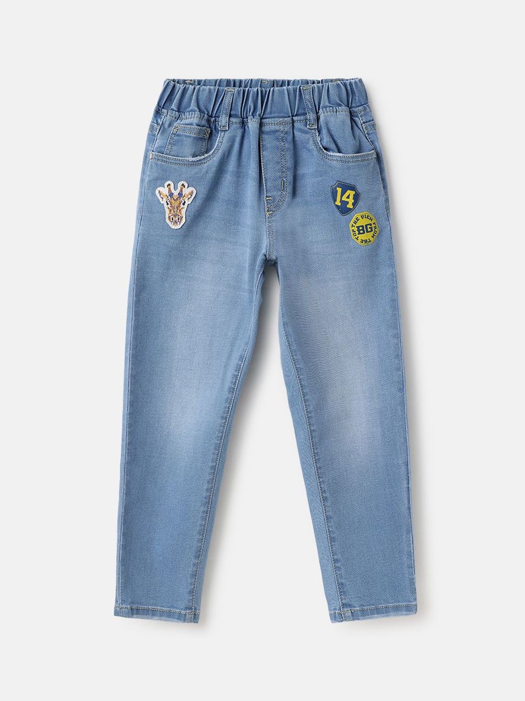 

Blue Giraffe Boys Light Fade Stretchable Jeans
