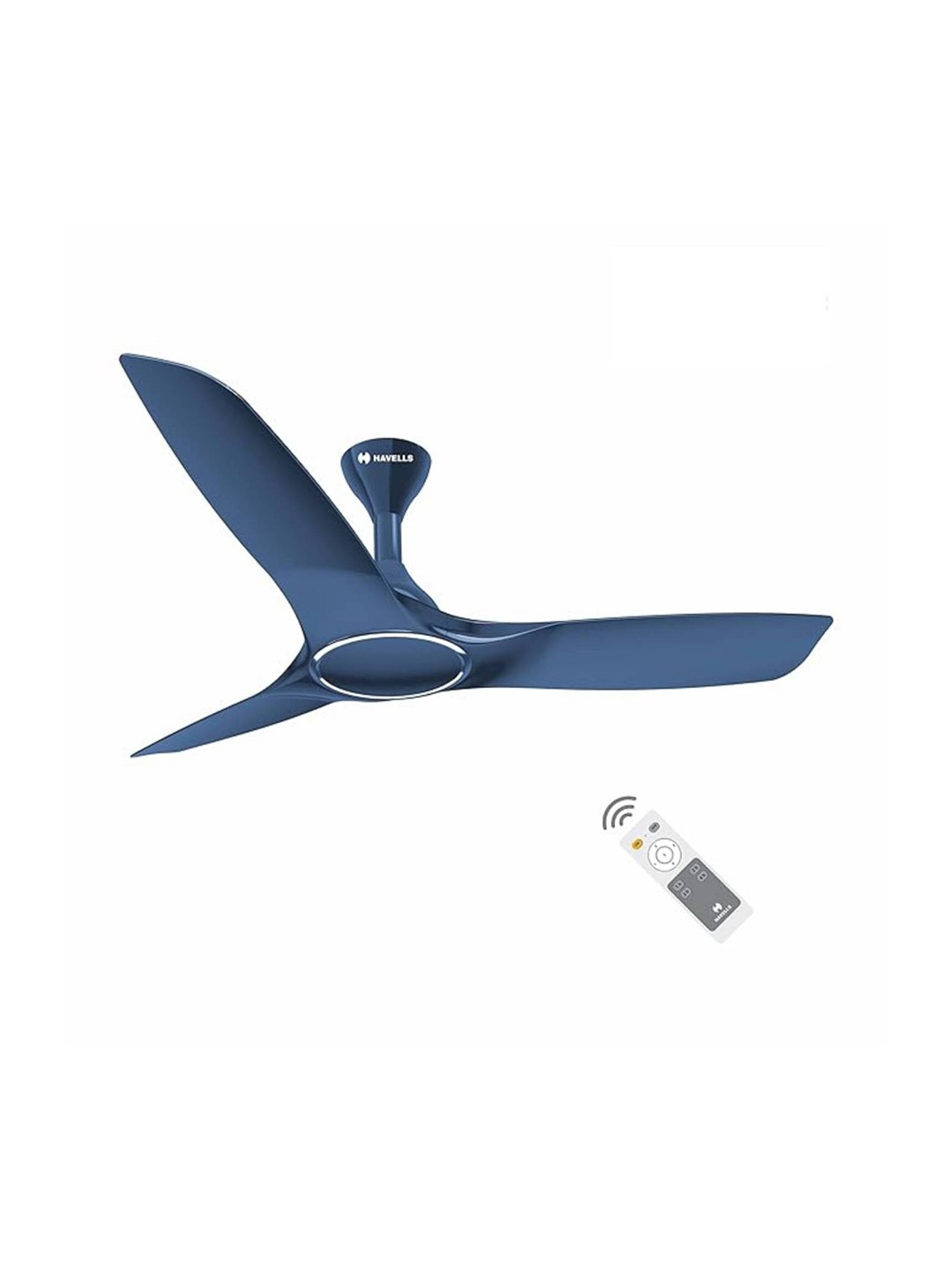 

Havells Stealth Air BLDC Indigo-Blue 1200 mm Remote Controlled 3 Blades Ceiling Fan