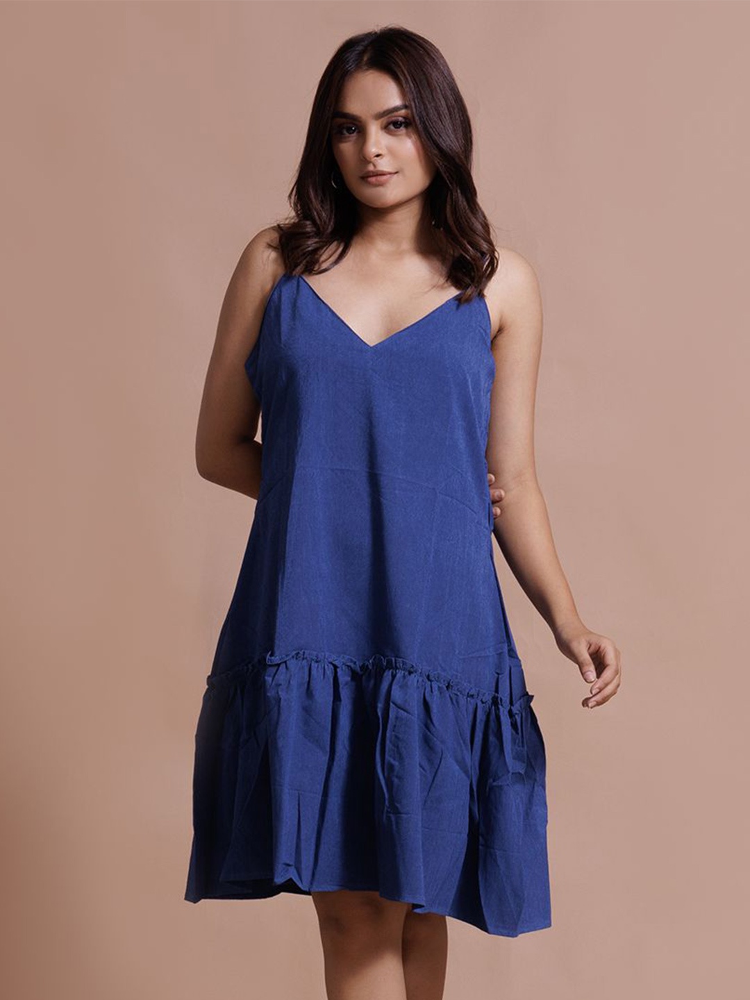 

SHINISHA A-Line Dress, Blue