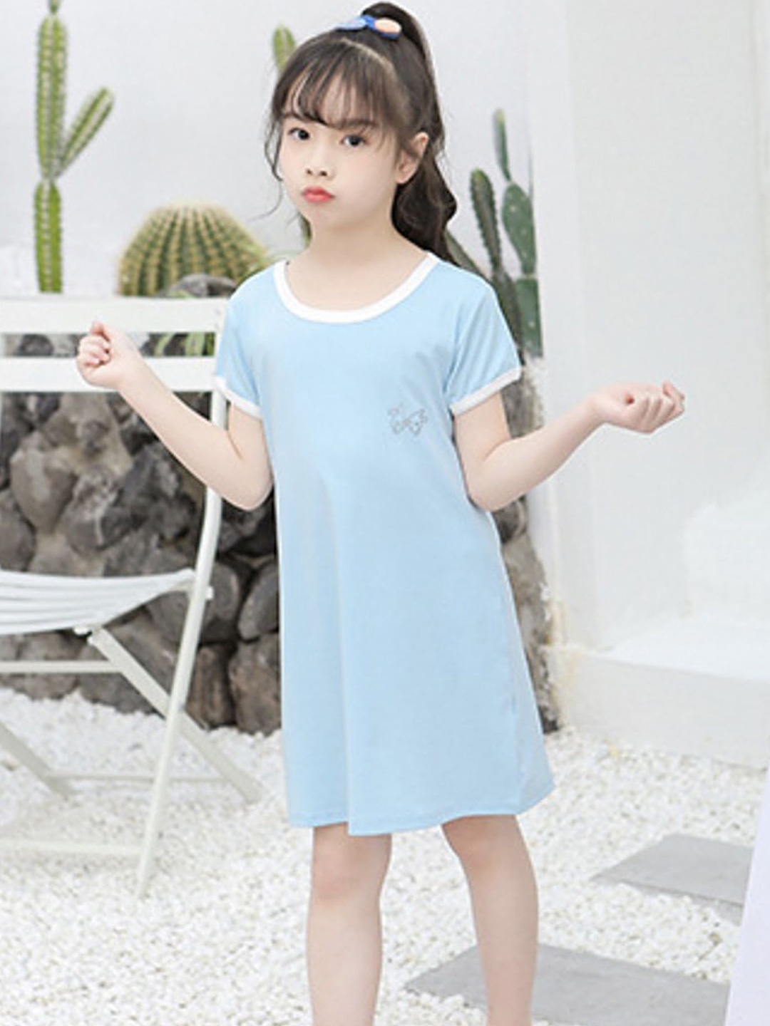 

LULU & SKY T-shirt Dress, Blue