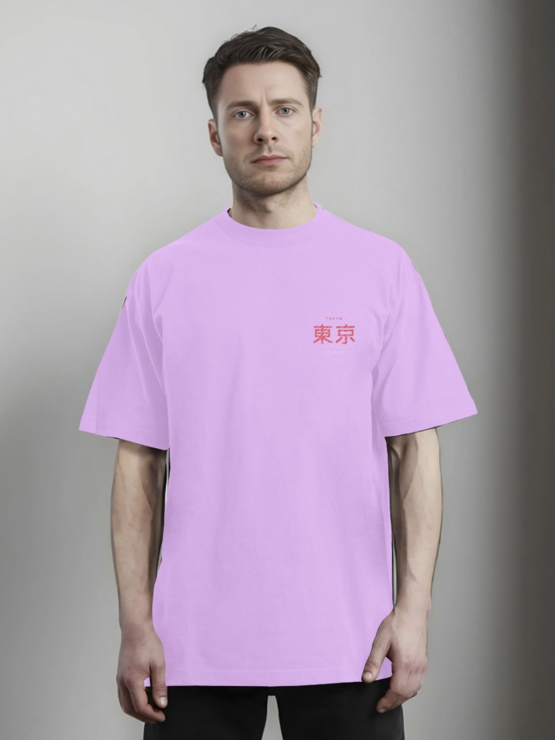 

Moda Rapido Men Printed Pockets T-shirt, Lavender