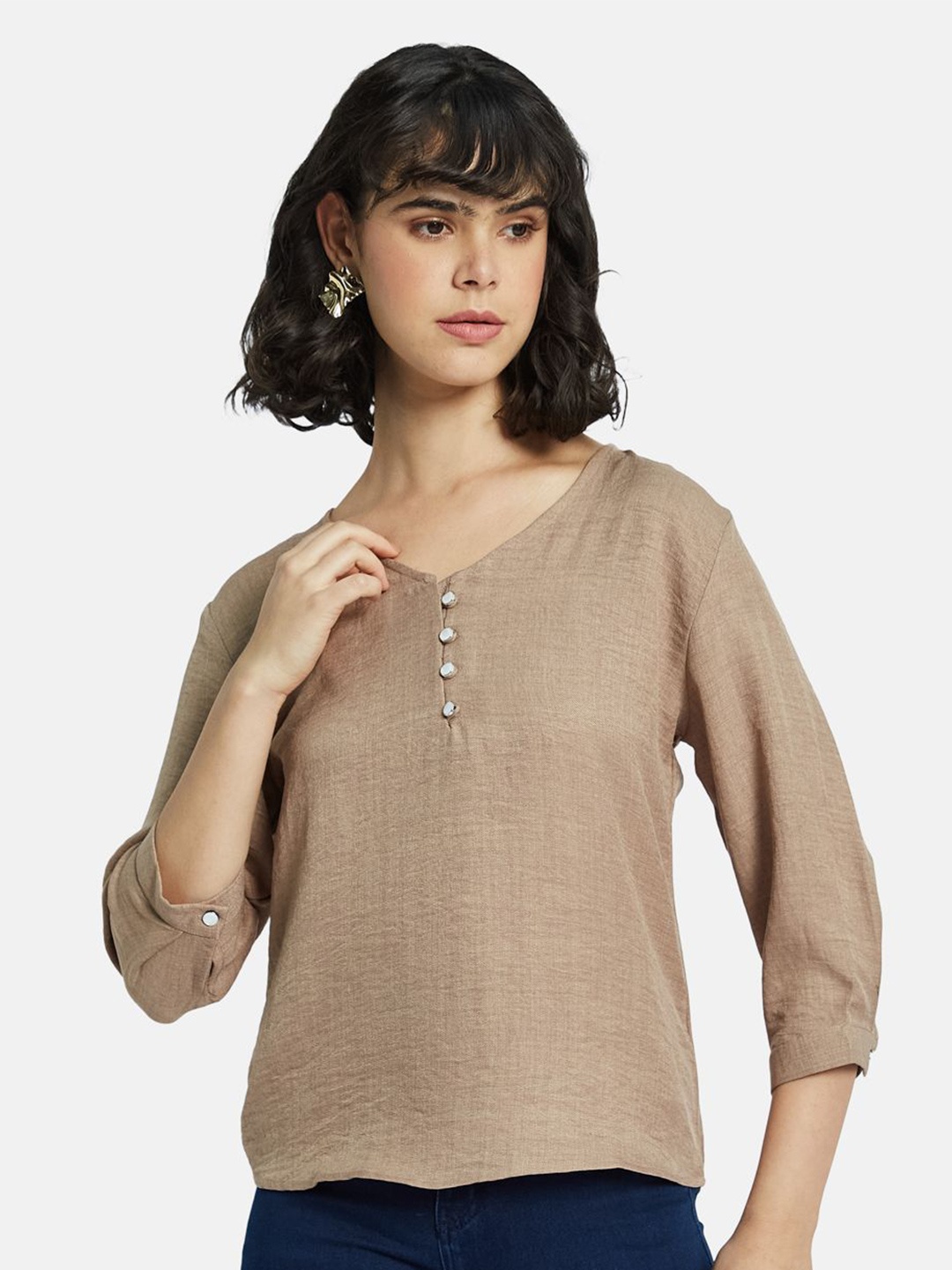 

METTLE Cotton Top, Khaki