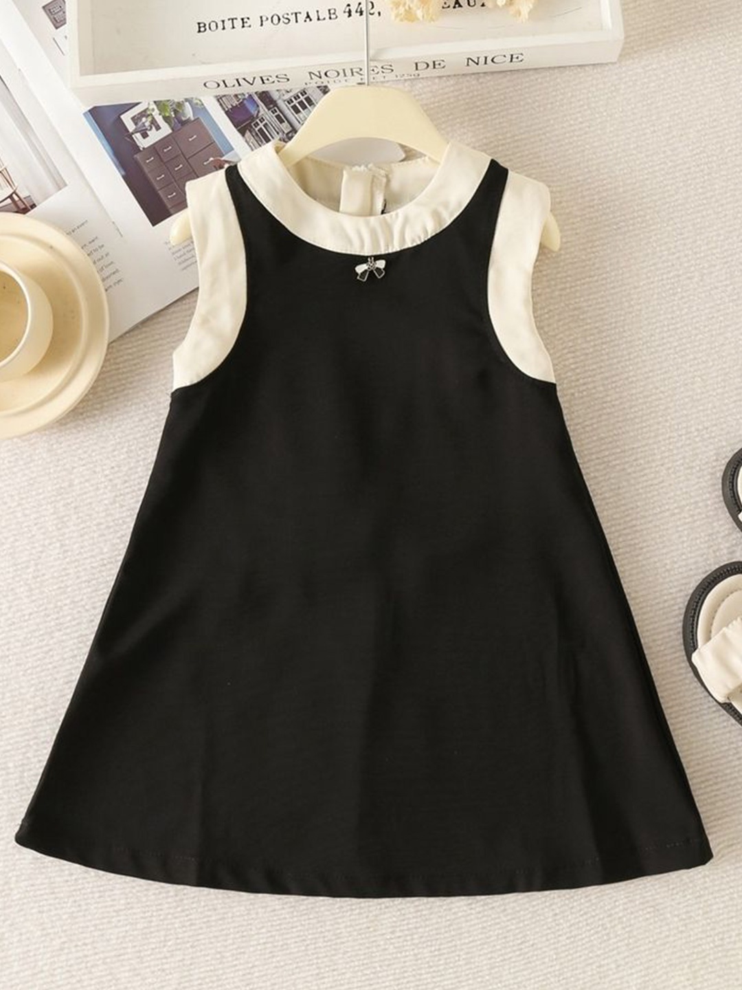 

LULU & SKY A-Line Dress, Black