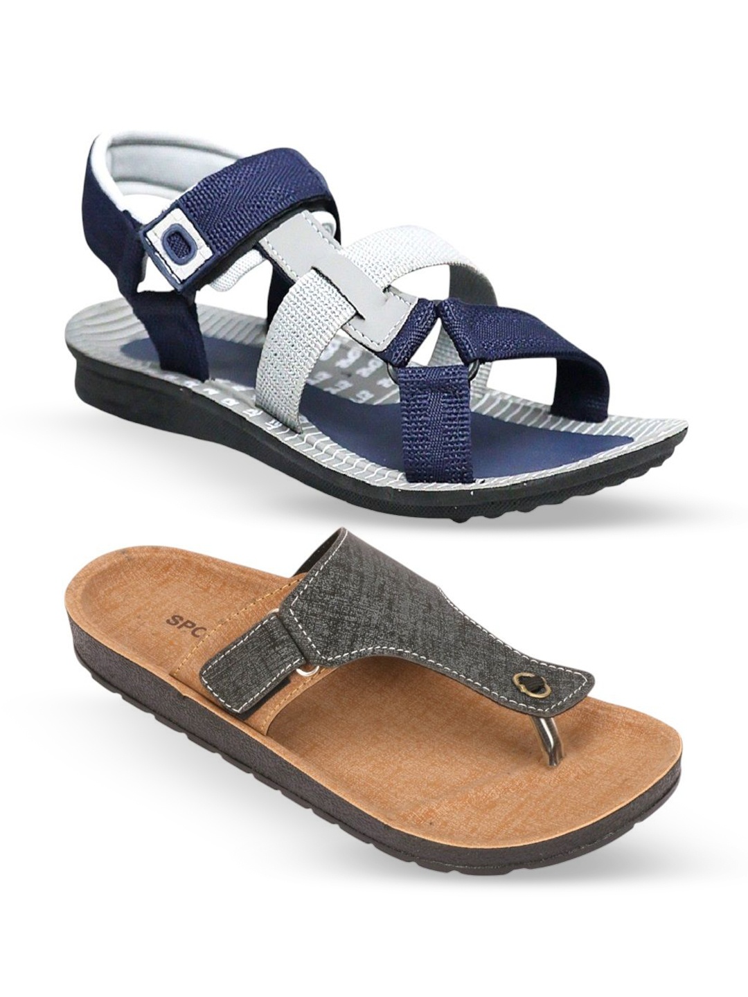 

ORVAX Men Comfort Sandals, Grey