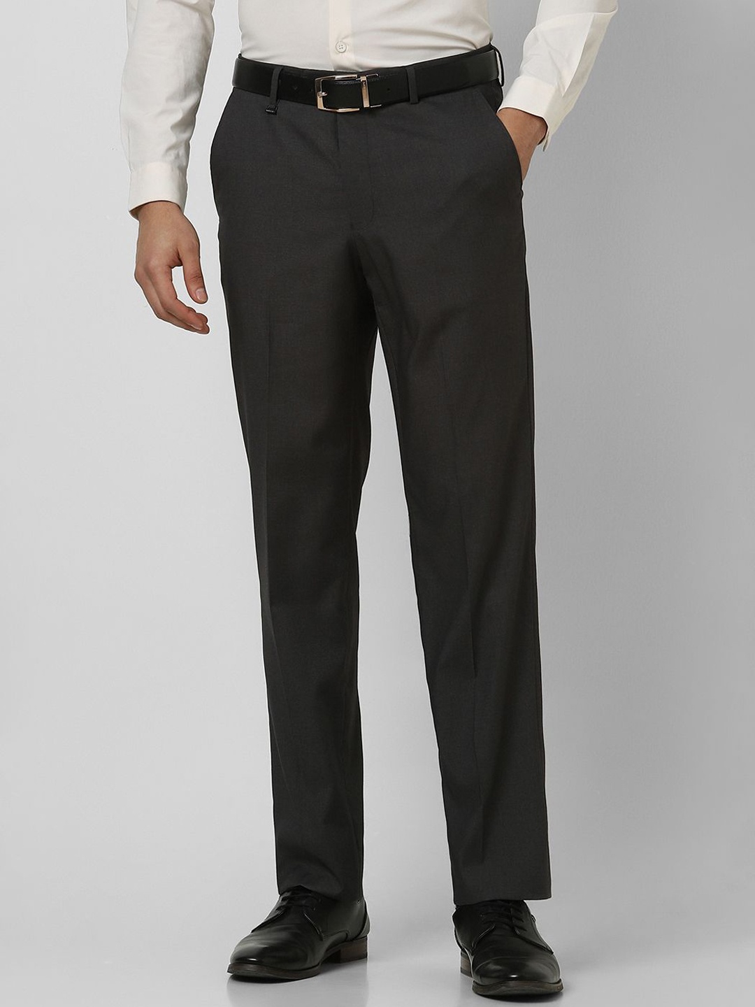 

Van Heusen Men Trousers, Grey