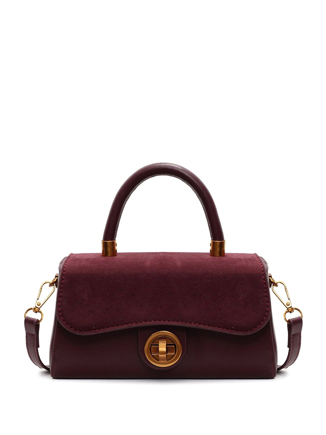 

StyleCast x Revolte PU Structured Sling Bag, Red