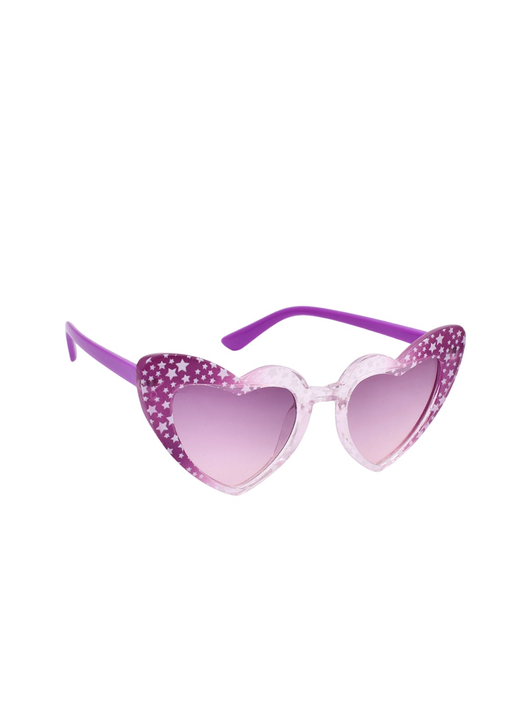 

SHOP FRENZY Unisex Kids Cateye Sunglasses with UV Protected Lens, Purple
