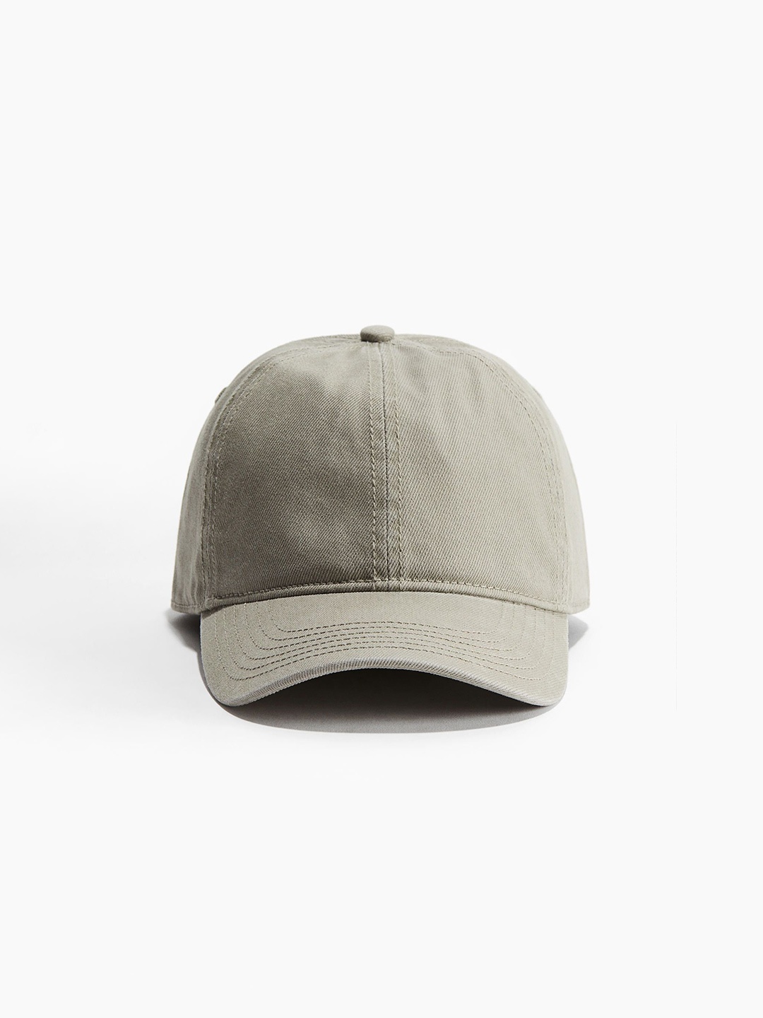 

H&M Cotton Twill Cap, Green