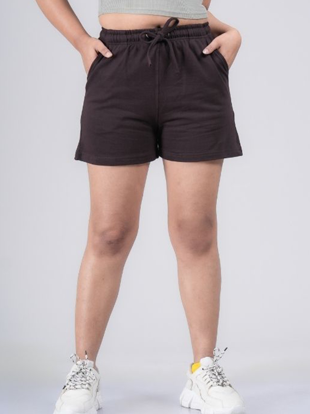 

FLURR Women Shorts, Brown